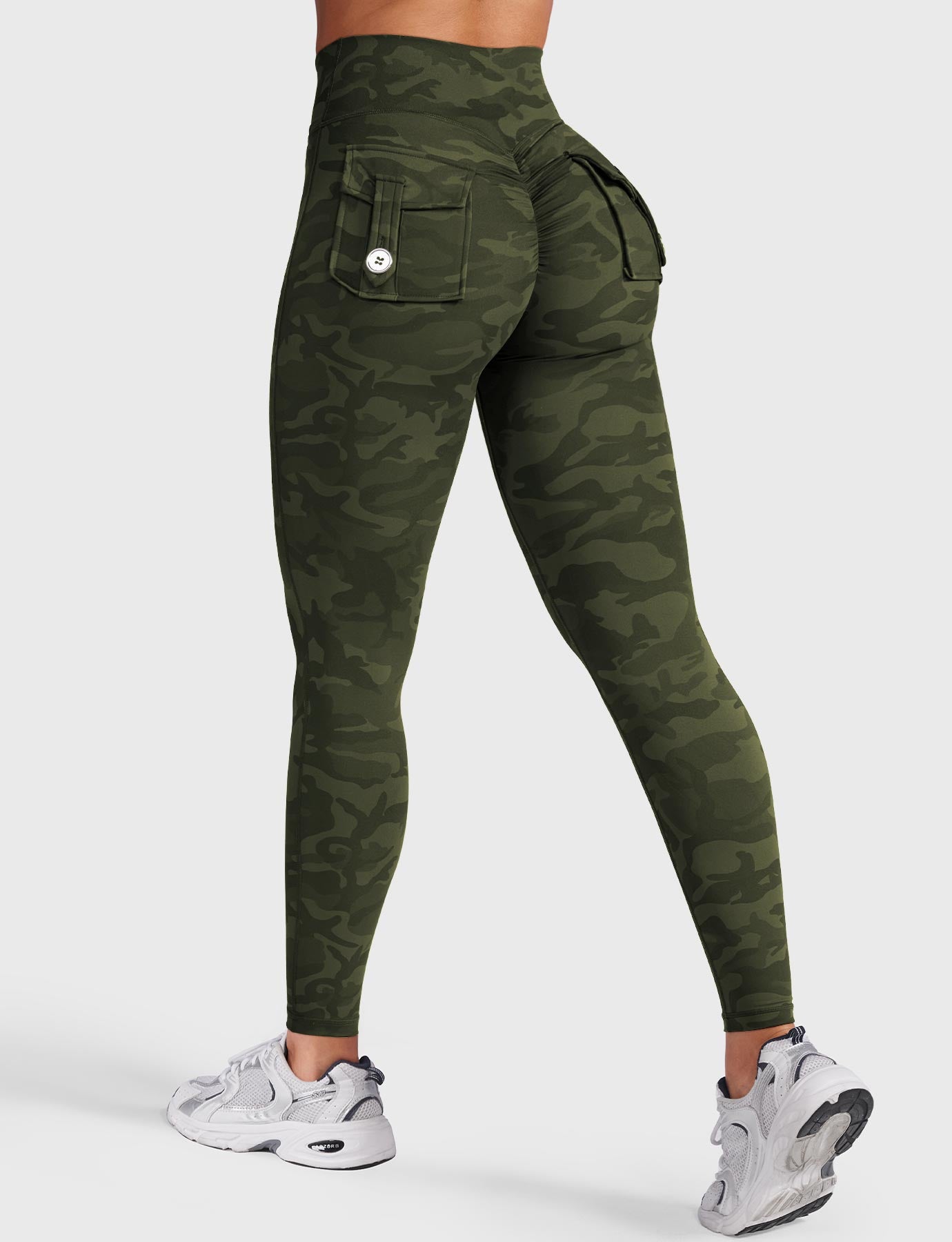 YGLEO Charm Camouflage Leggings
