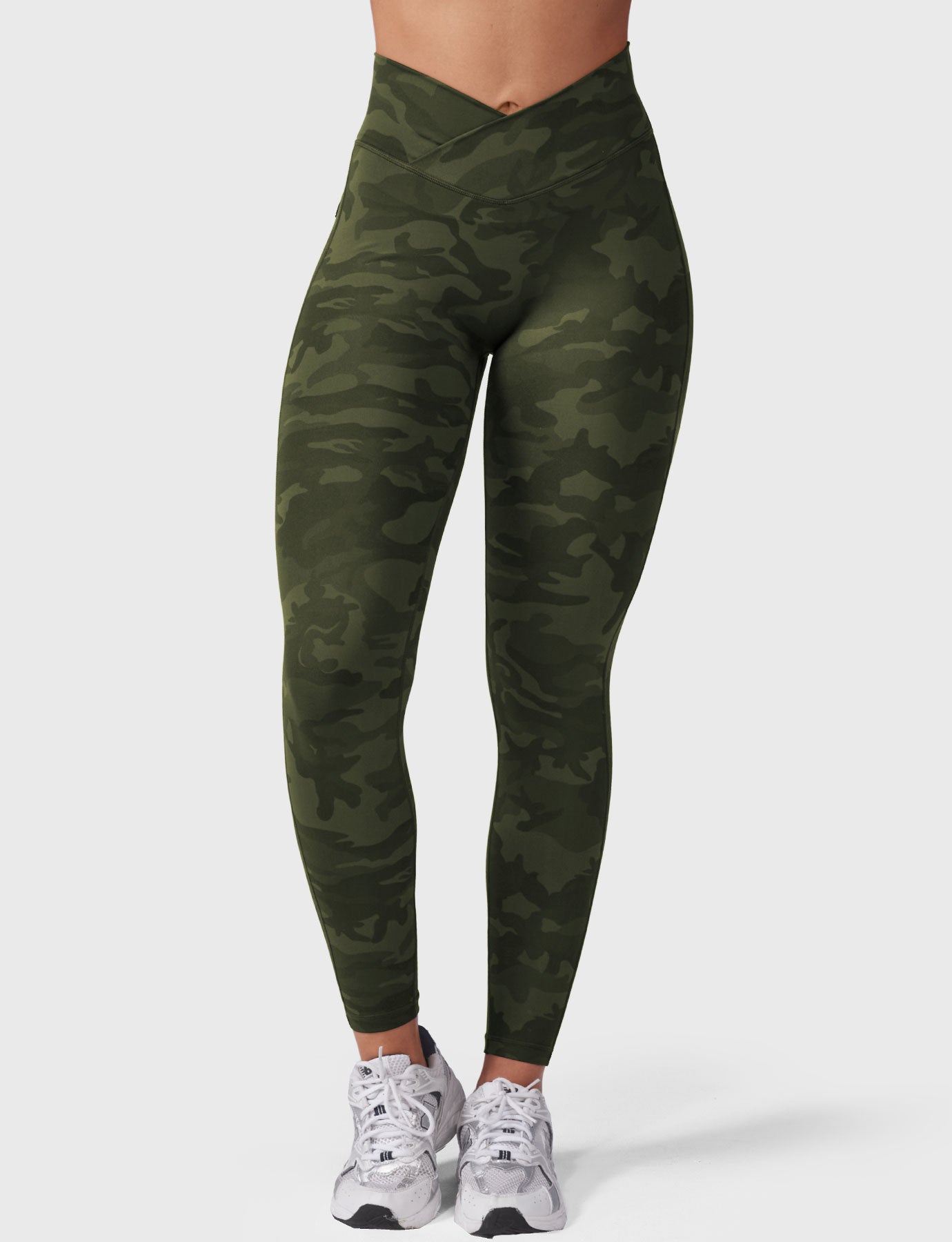 YGLEO Charm Camouflage Leggings