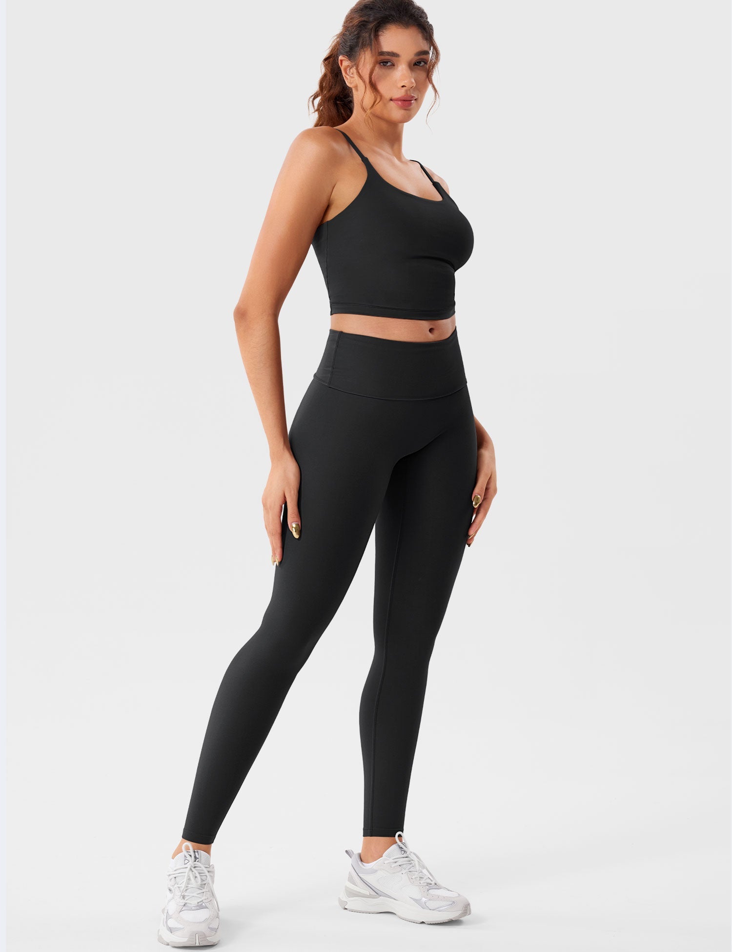 YGLEO Romola Fold Over Leggings