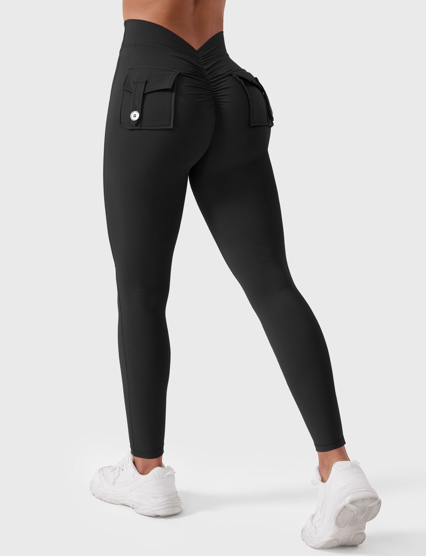 YGLEO V-Back Charm Leggings