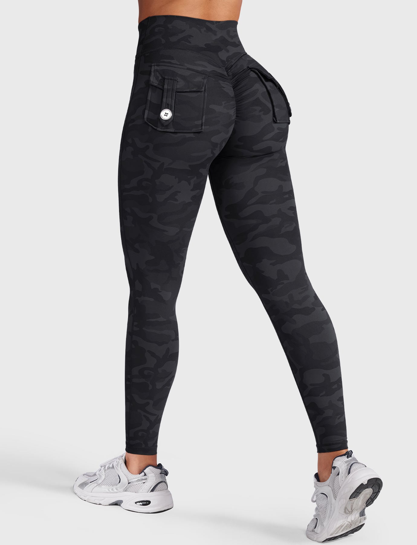 YGLEO Charm Camouflage Leggings