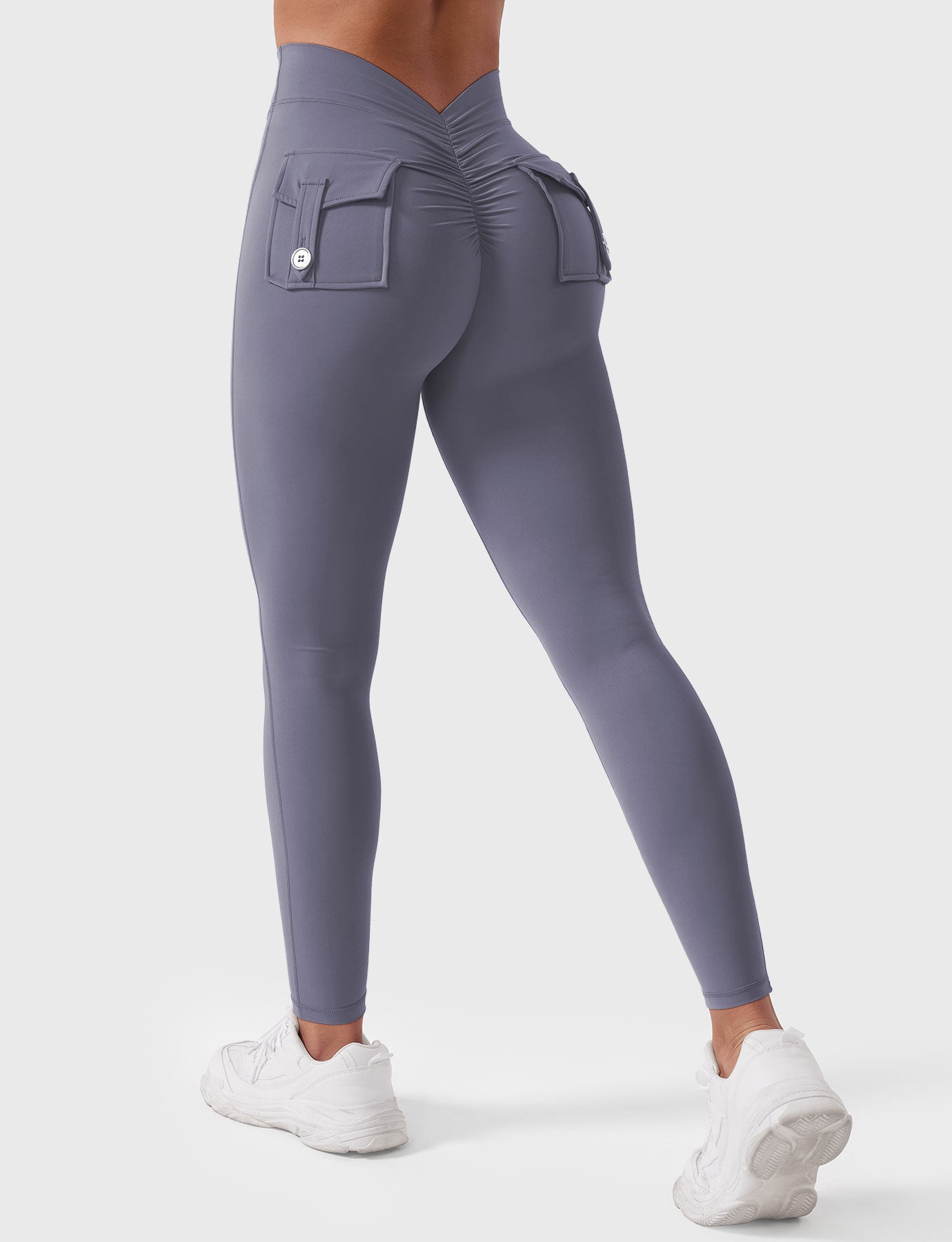 YGLEO V-Back Charm Leggings