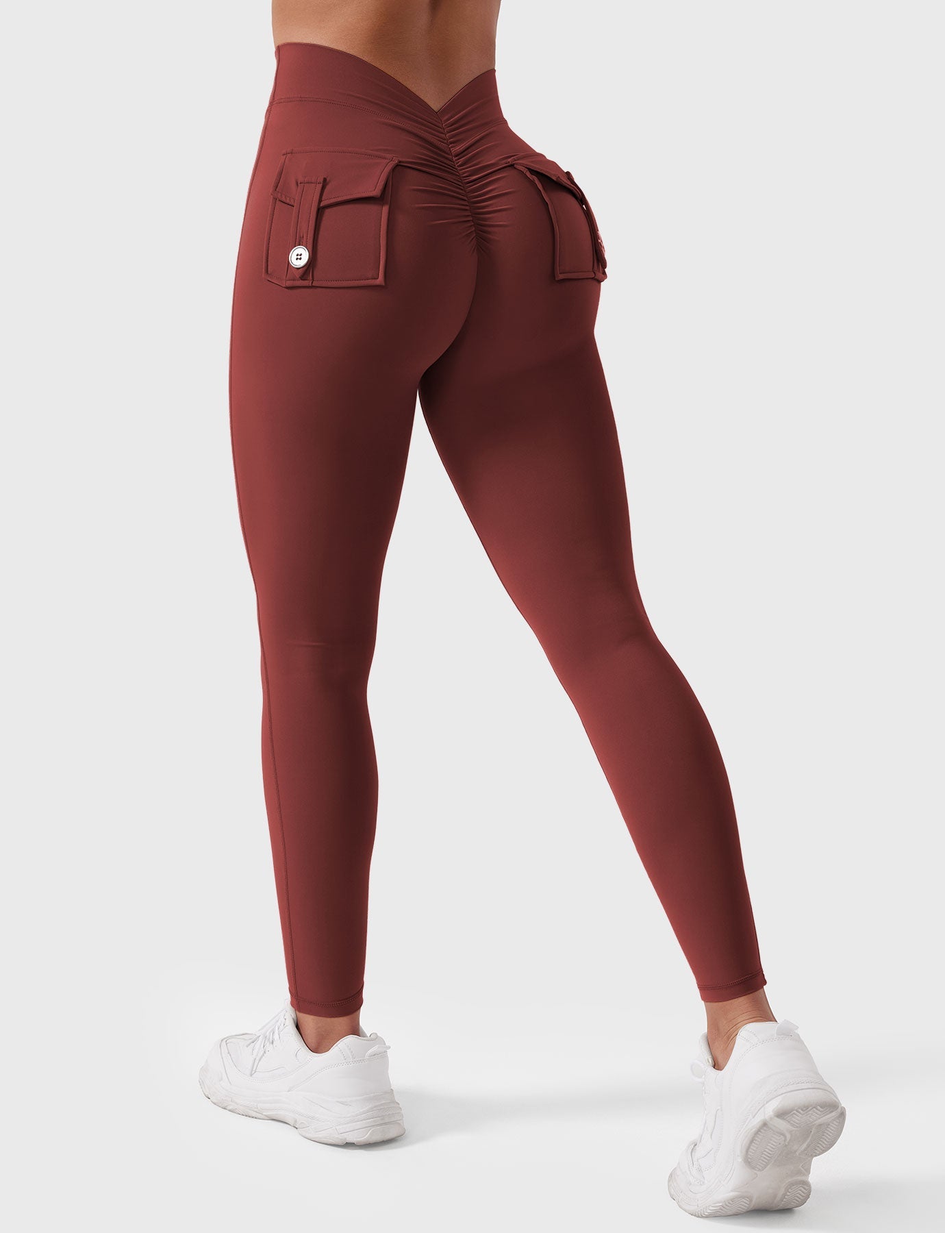 YGLEO V-Back Charm Leggings
