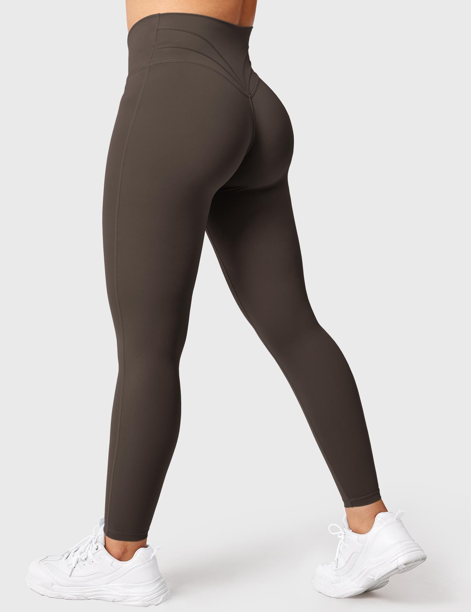 YGLEO V-waistband Workout Leggings
