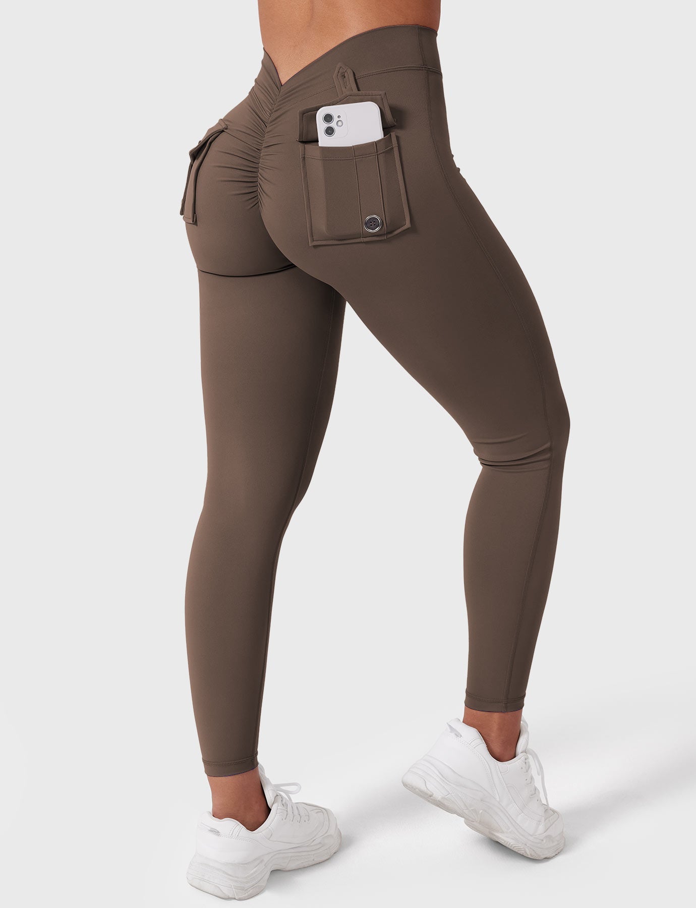 YGLEO V-Back Charm Leggings