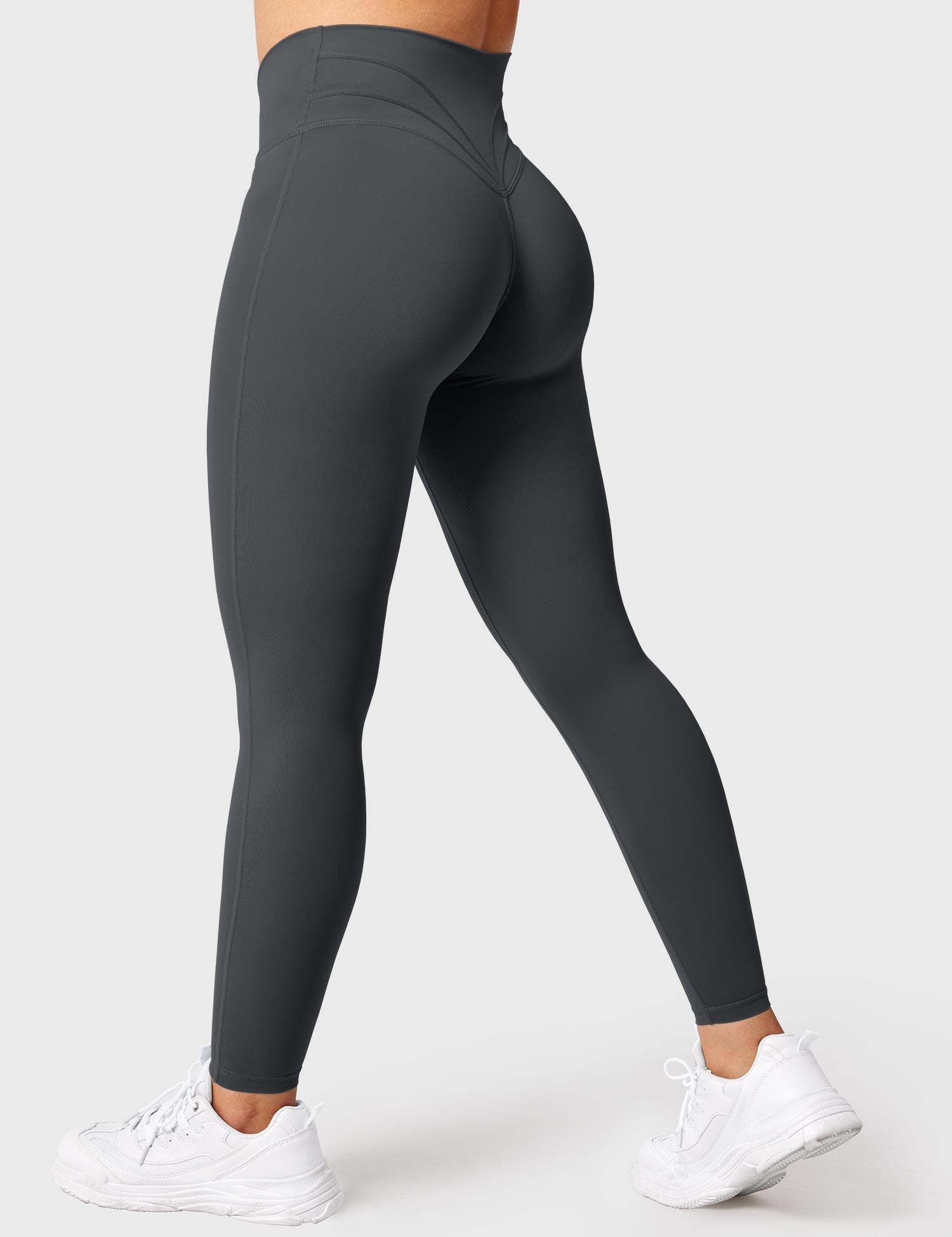 YGLEO V-waistband Workout Leggings