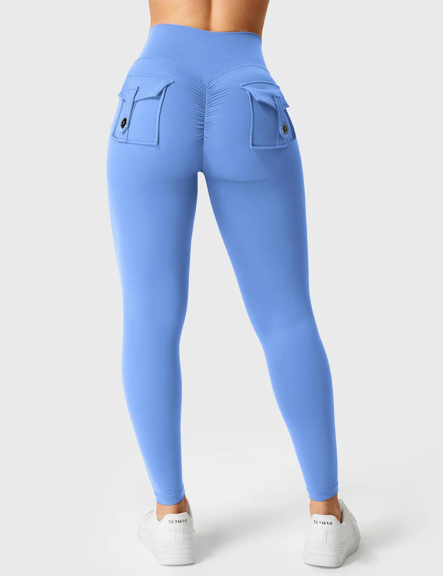 YGLEO V-waistband Charm Leggings