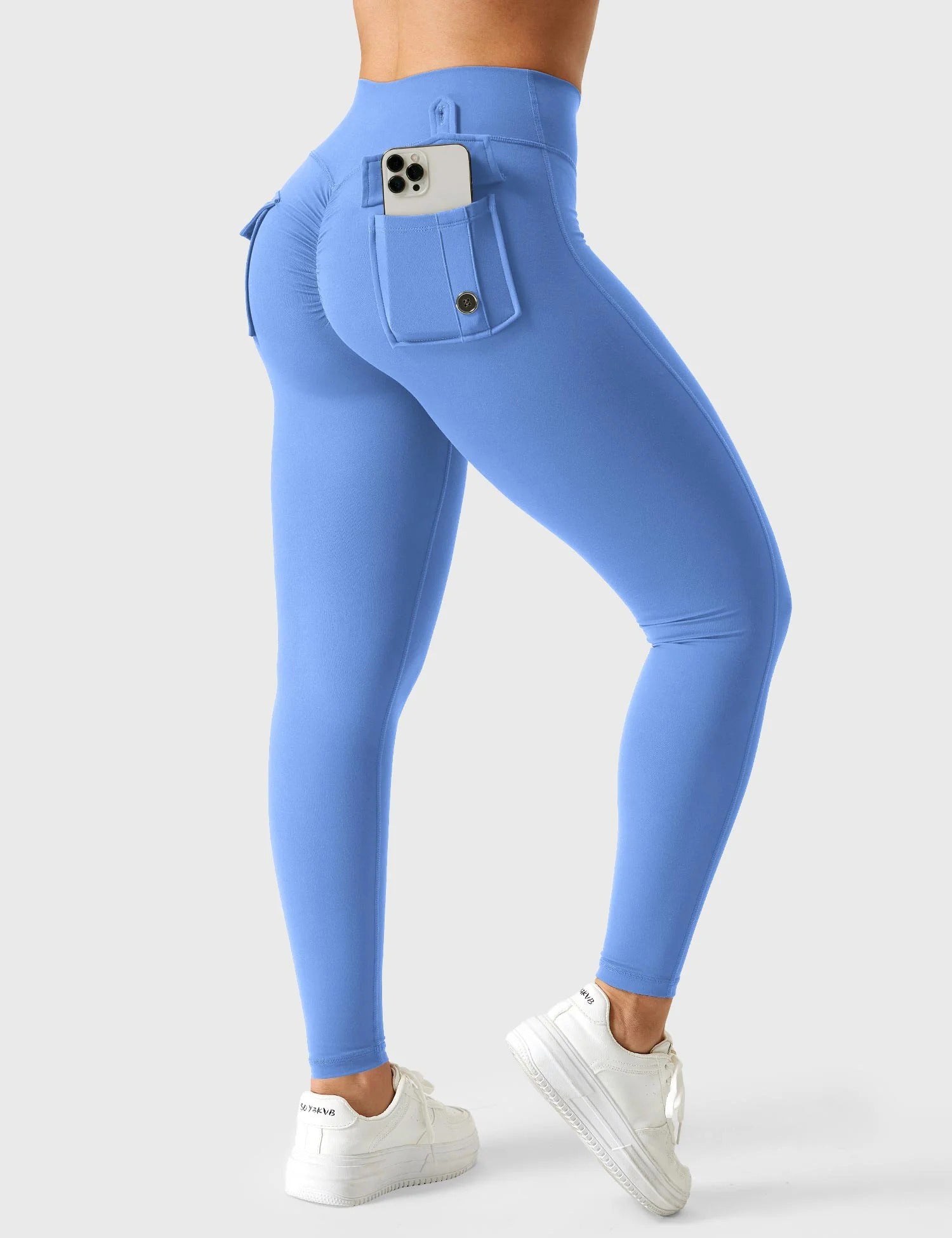 YGLEO V-waistband Charm Leggings