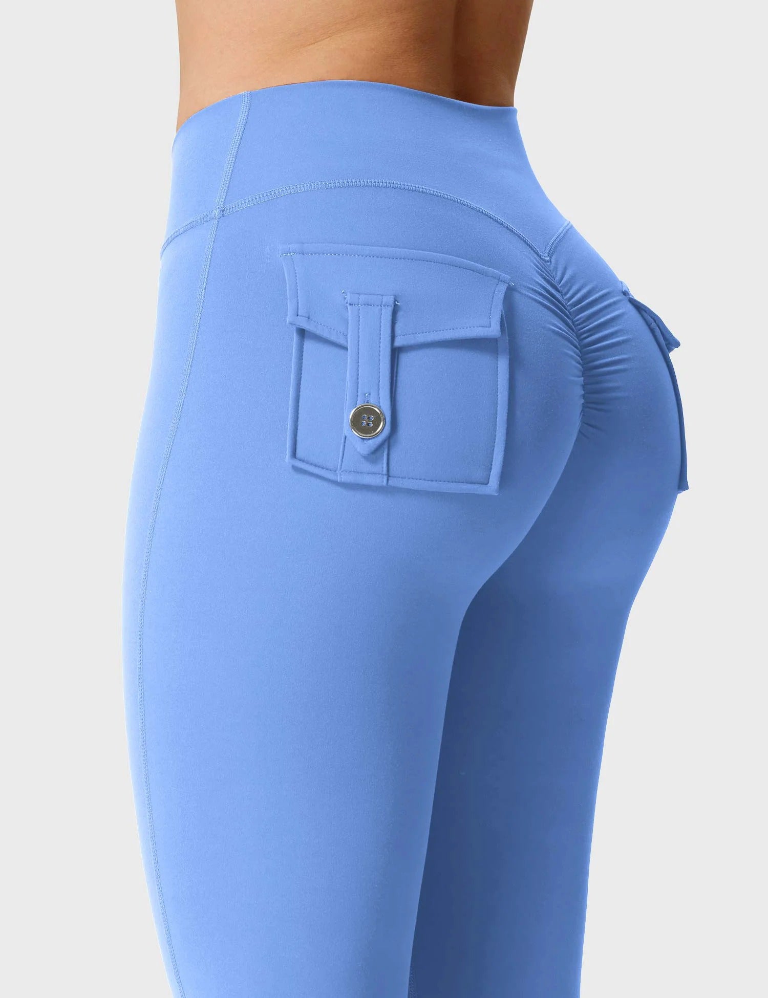 YGLEO V-waistband Charm Leggings