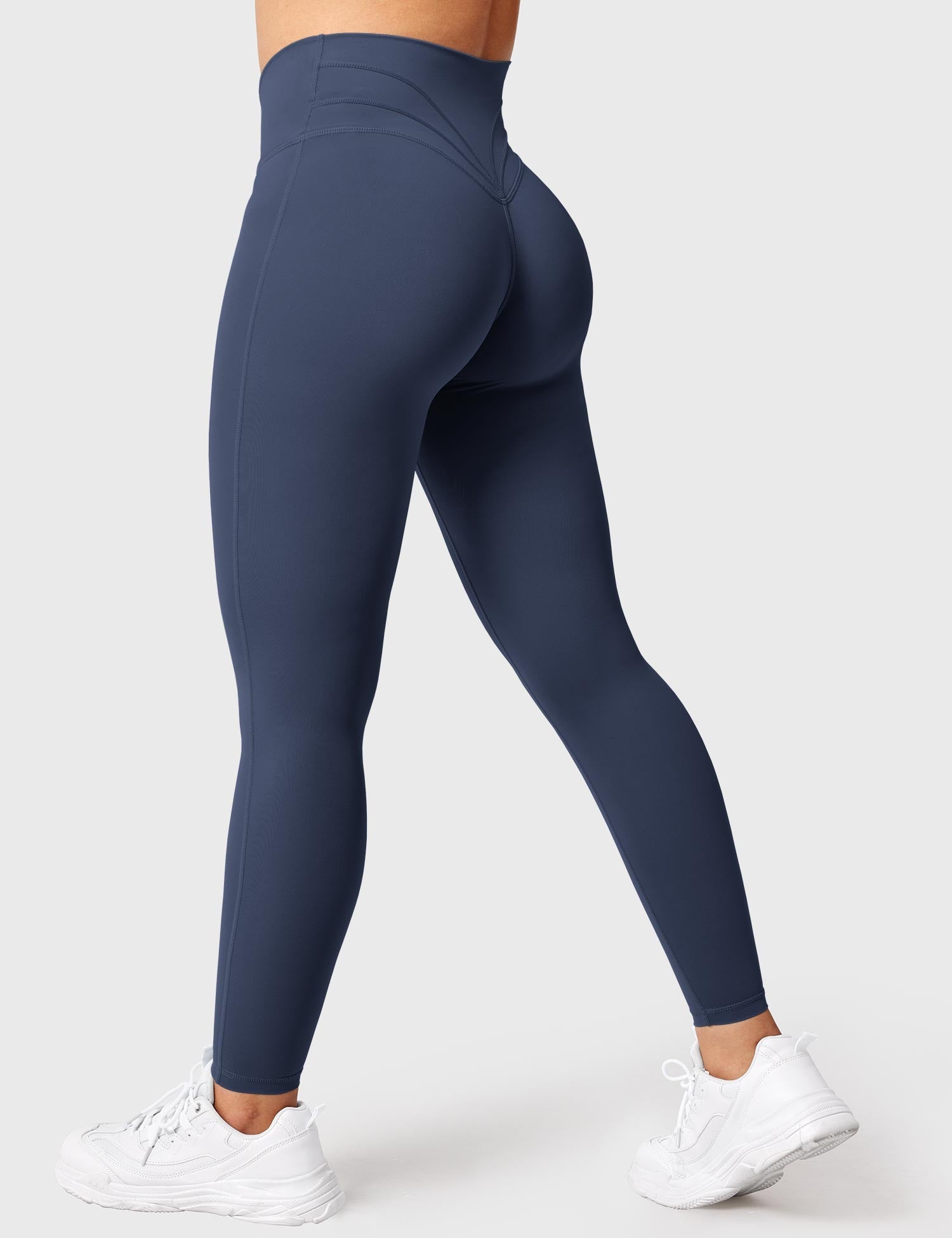YGLEO V-waistband Workout Leggings