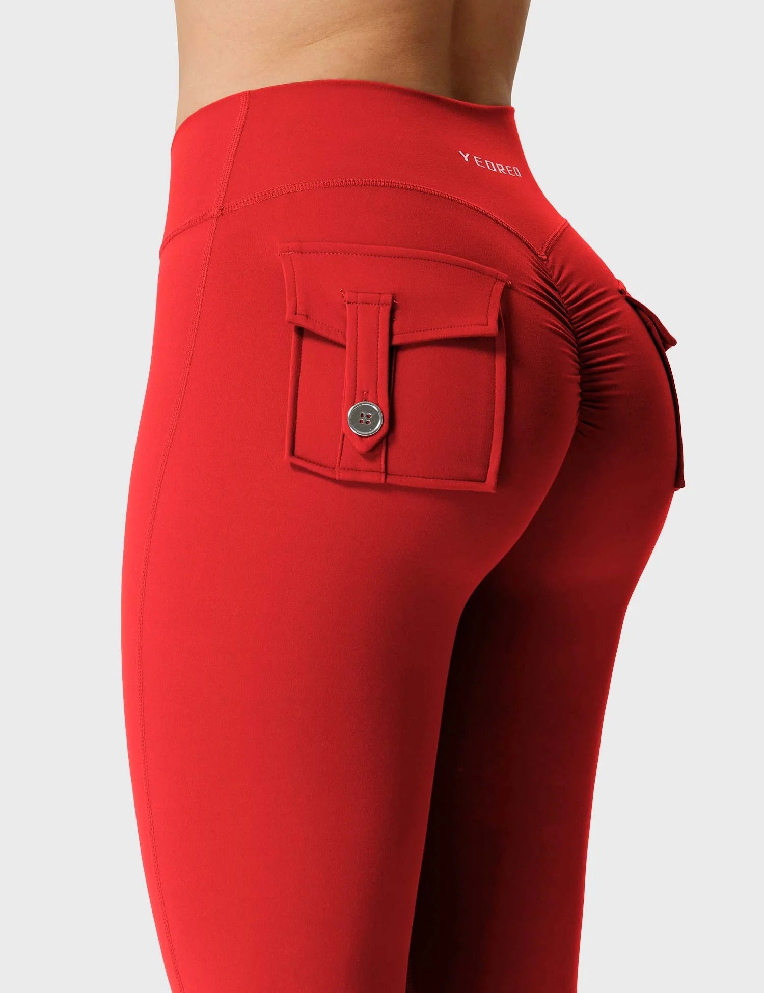 YGLEO V-waistband Charm Leggings