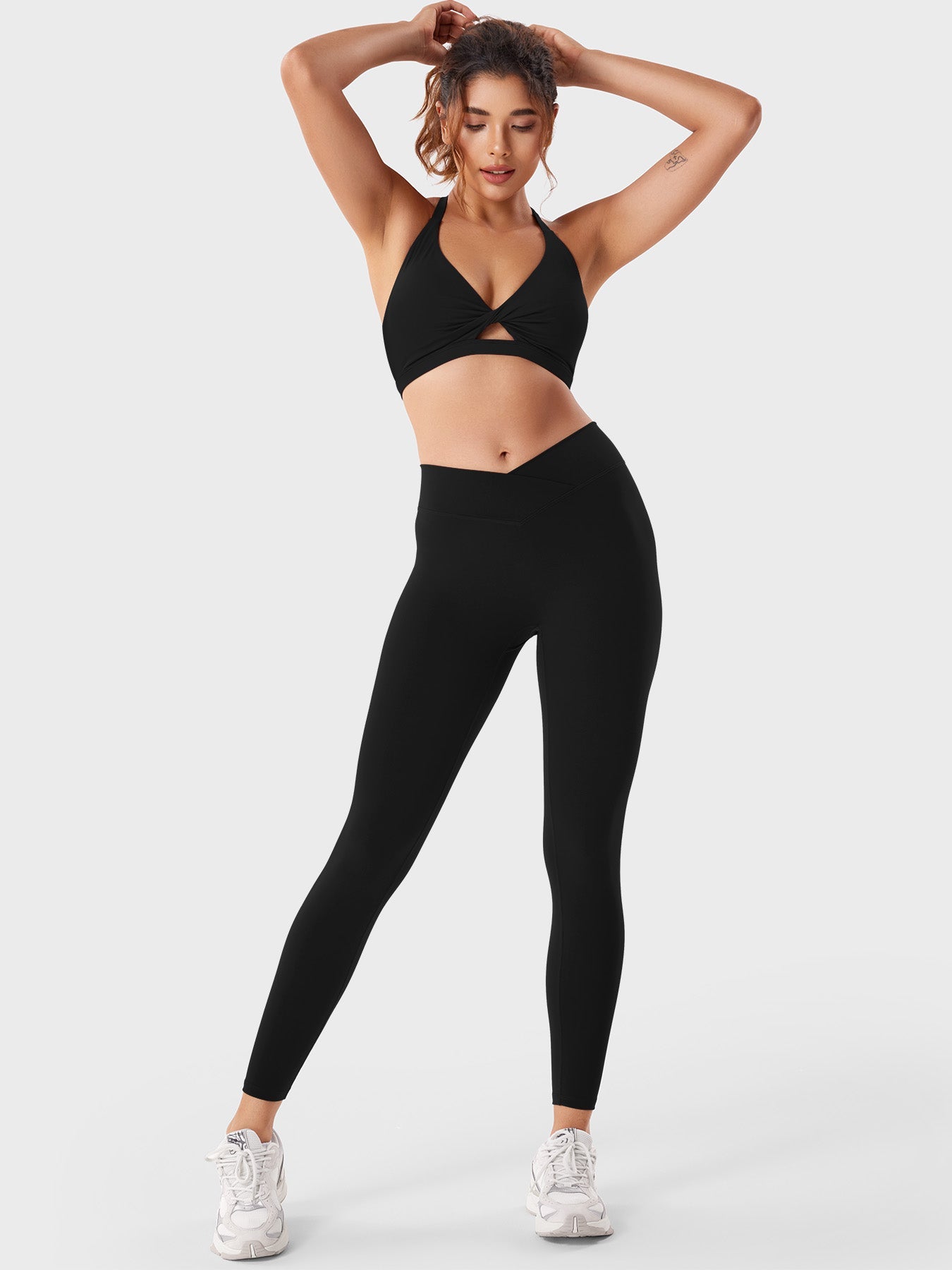 YGLEO V-waistband Julissa Seamless Leggings