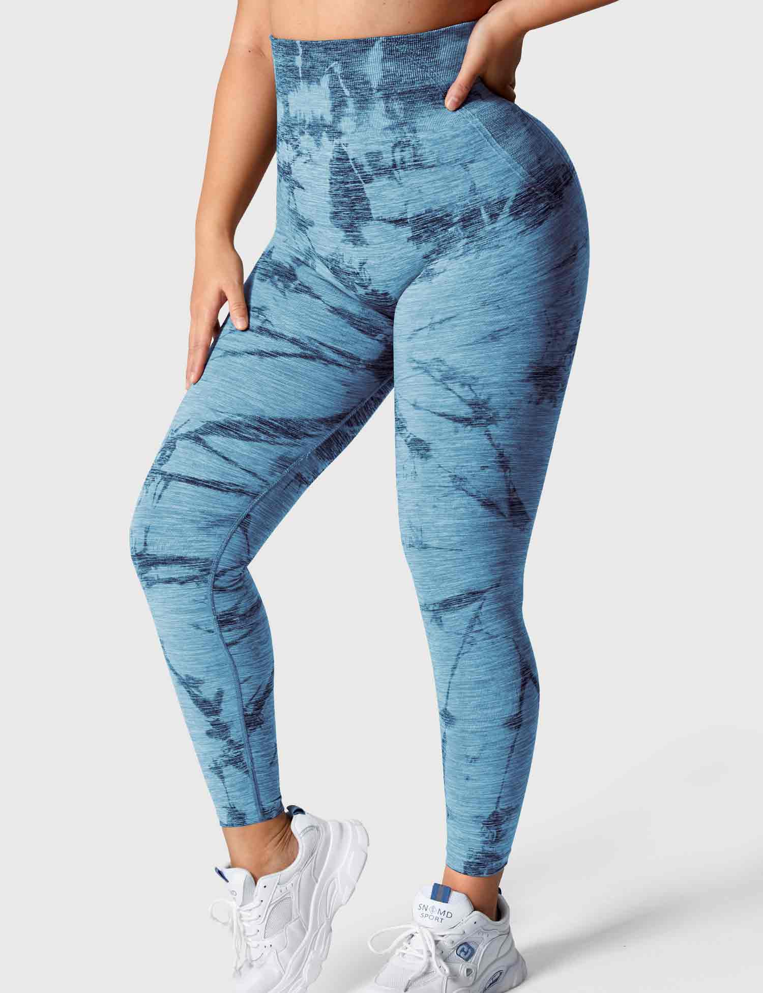 YGLEO Dora Tie Dye Leggings