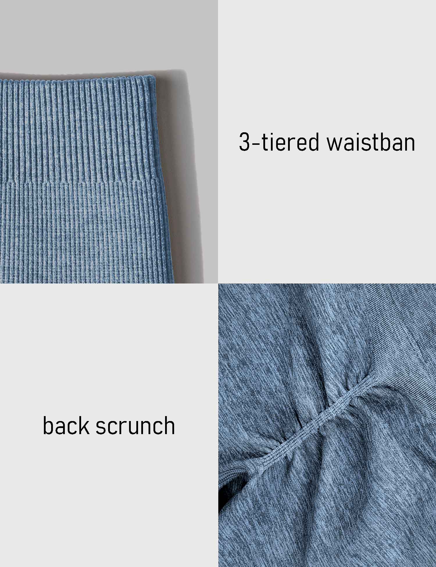 YGLEO Amplify Seamless Leggings