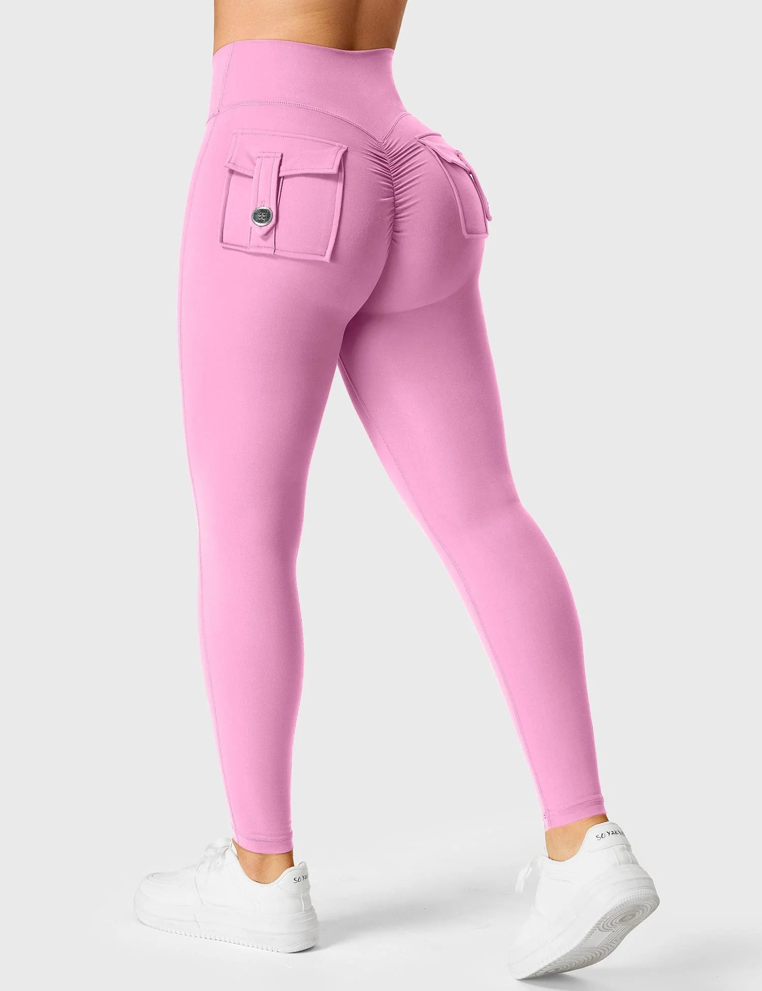 YGLEO V-waistband Charm Leggings