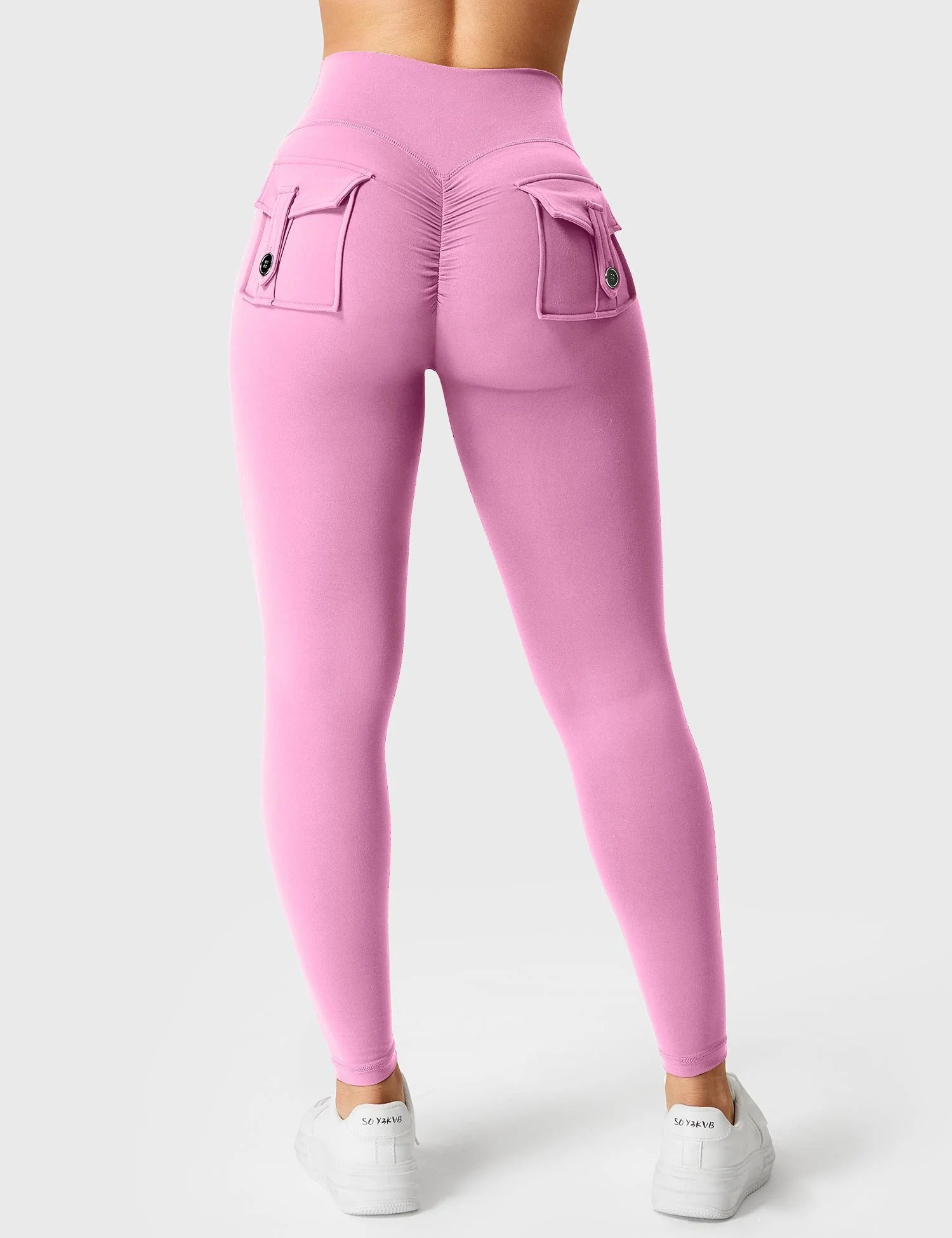 YGLEO V-waistband Charm Leggings