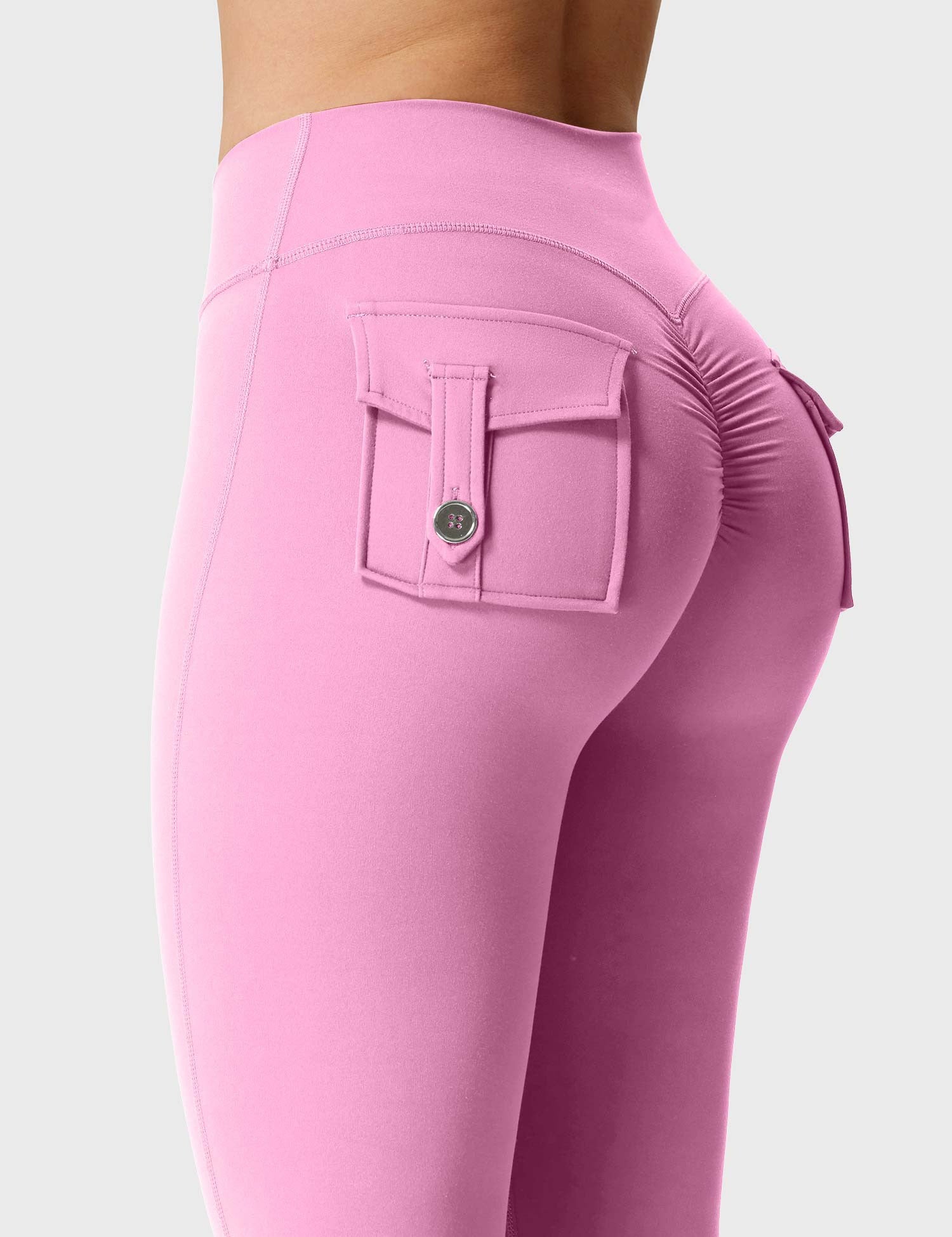 YGLEO V-waistband Charm Leggings