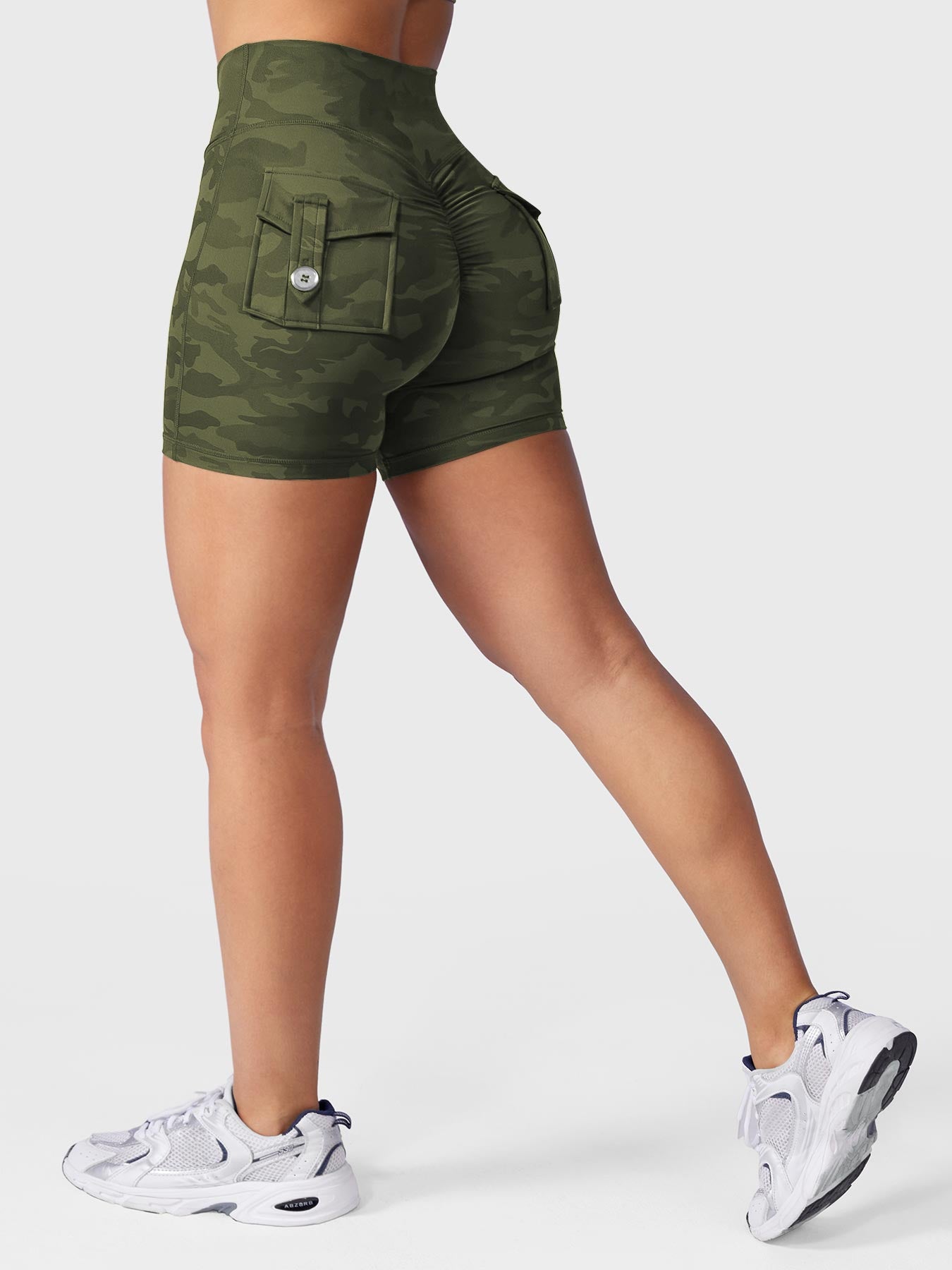 YGLEO Charm Camouflage Shorts