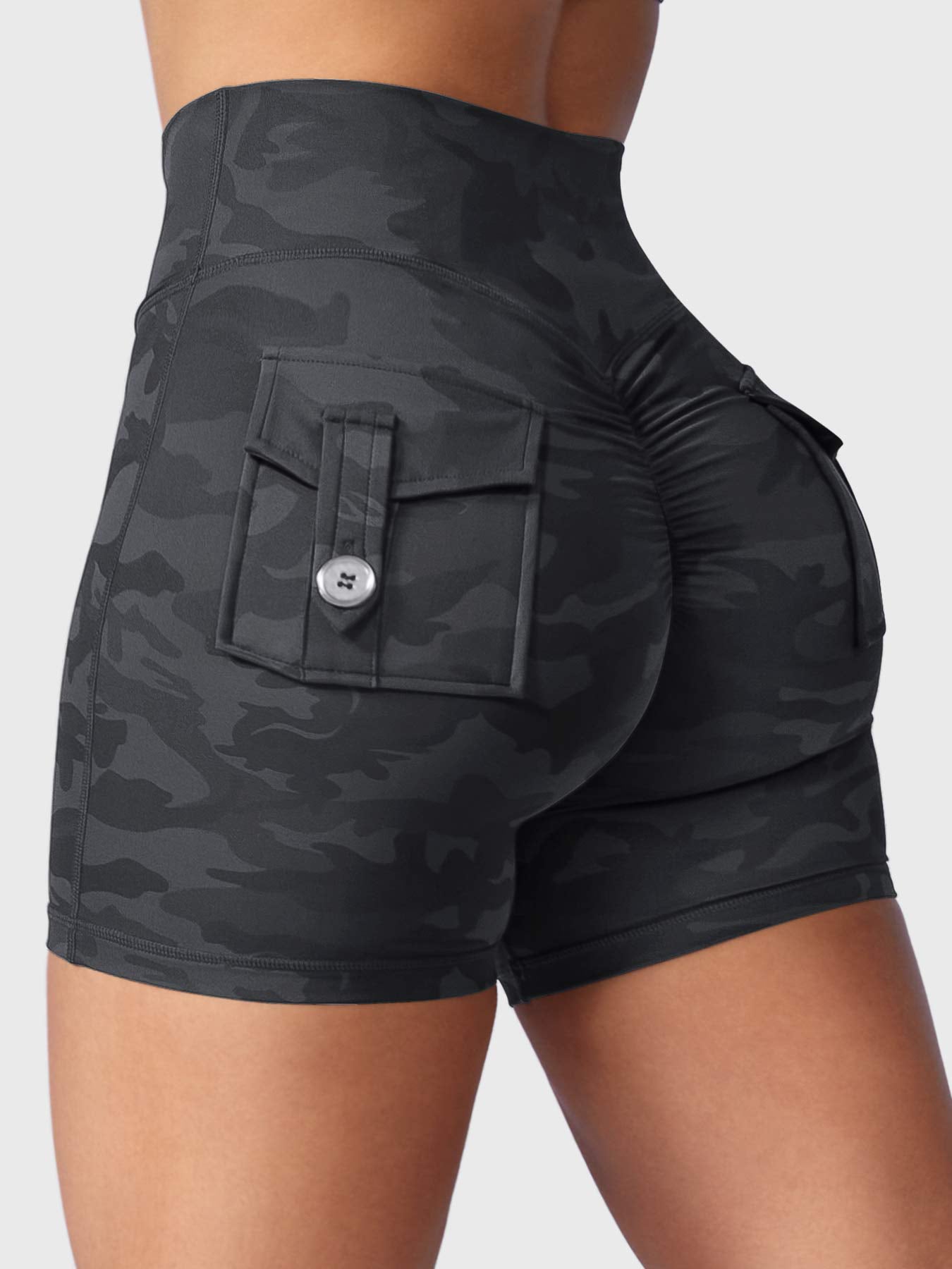 YGLEO Charm Camouflage Shorts