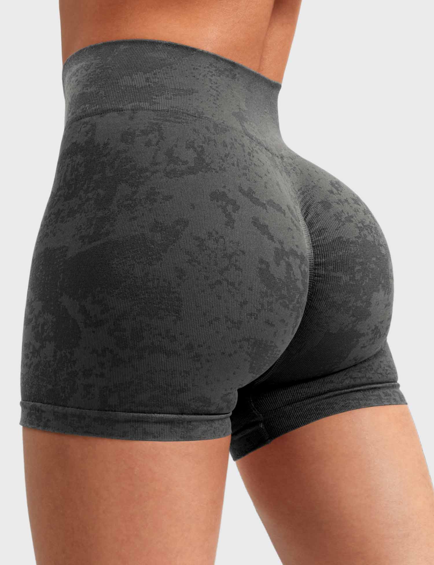 YGLEO Snowy Seamless Shorts