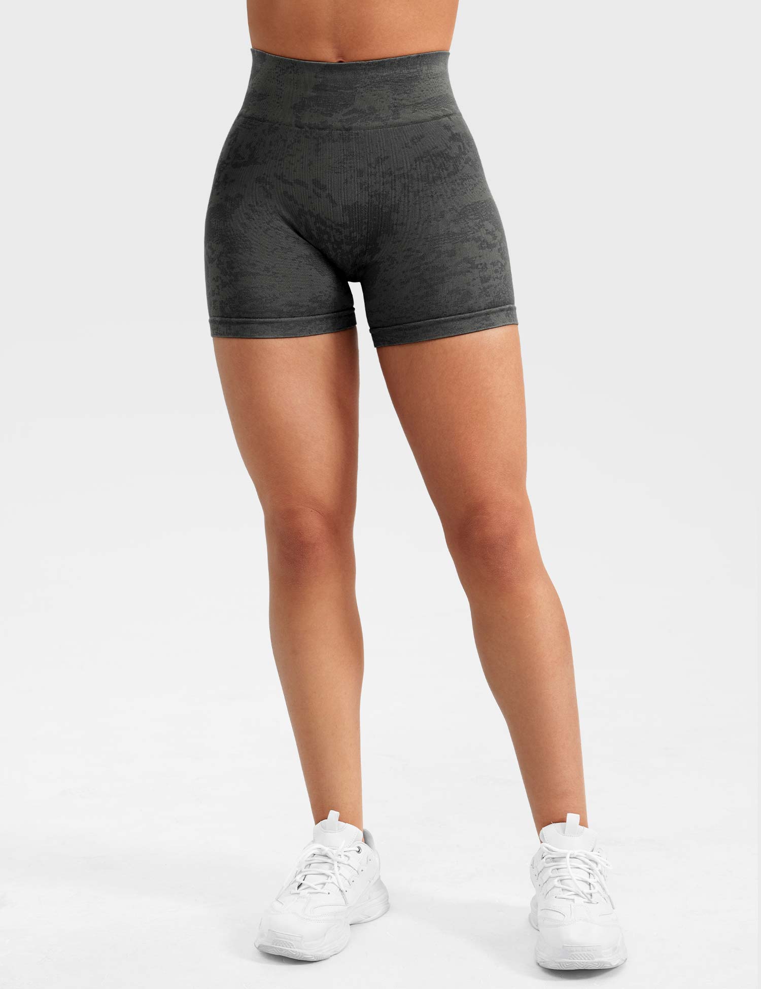 YGLEO Snowy Seamless Shorts