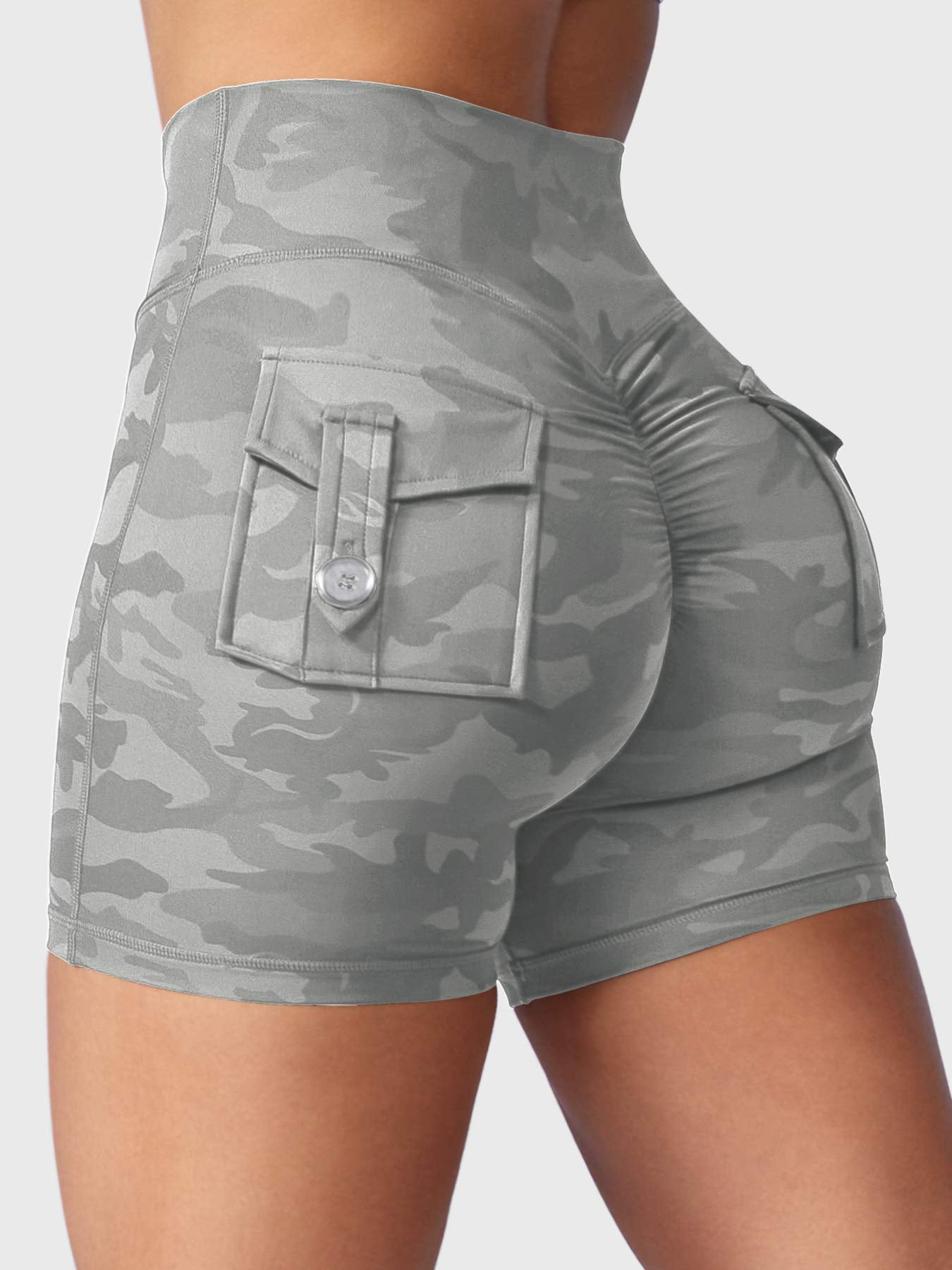YGLEO Charm Camouflage Shorts