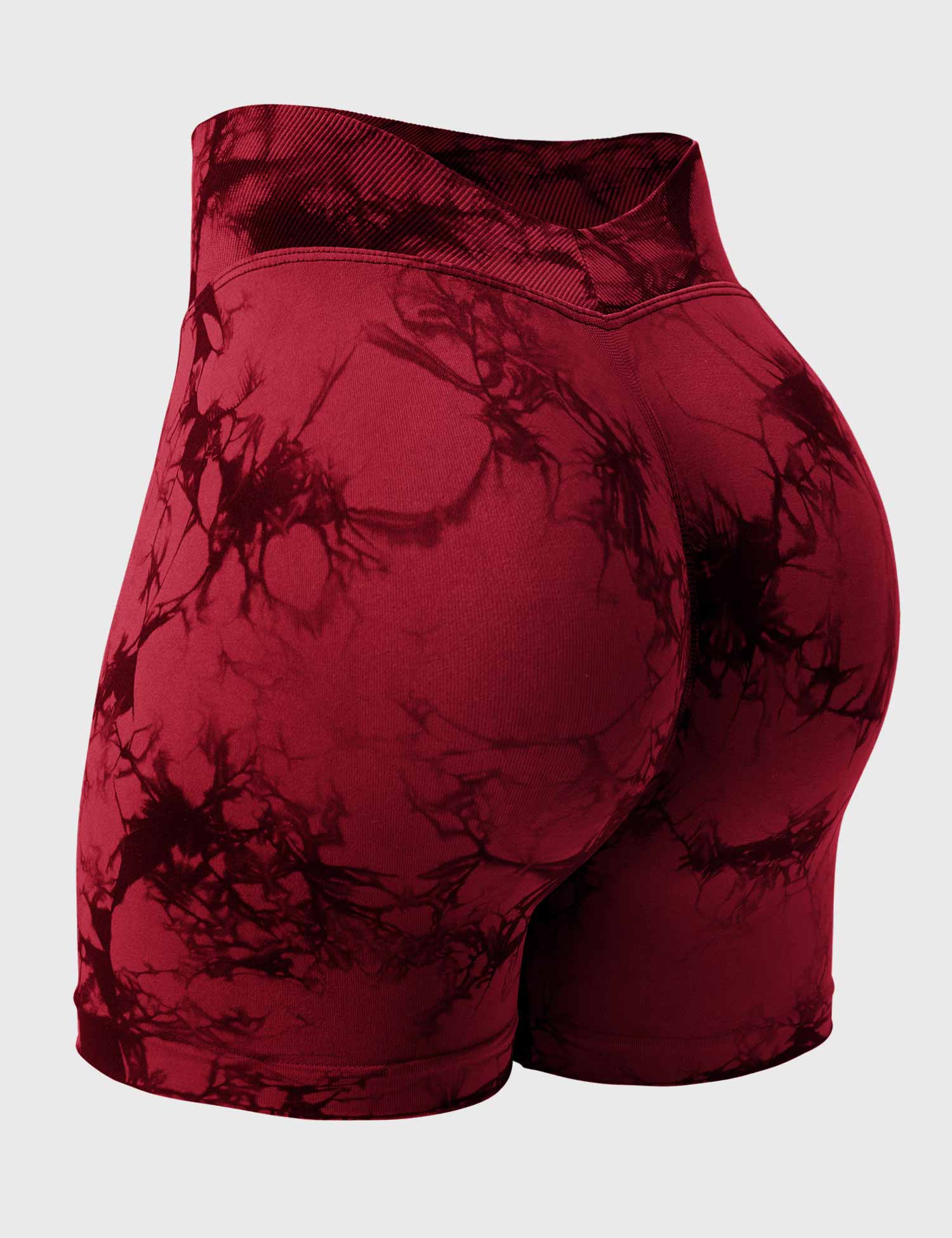 YGLEO Liz Tie Dye V-back Shorts