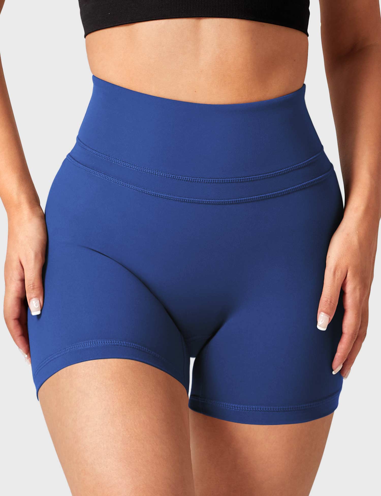 YGLEO Buttery High Waisted Shorts