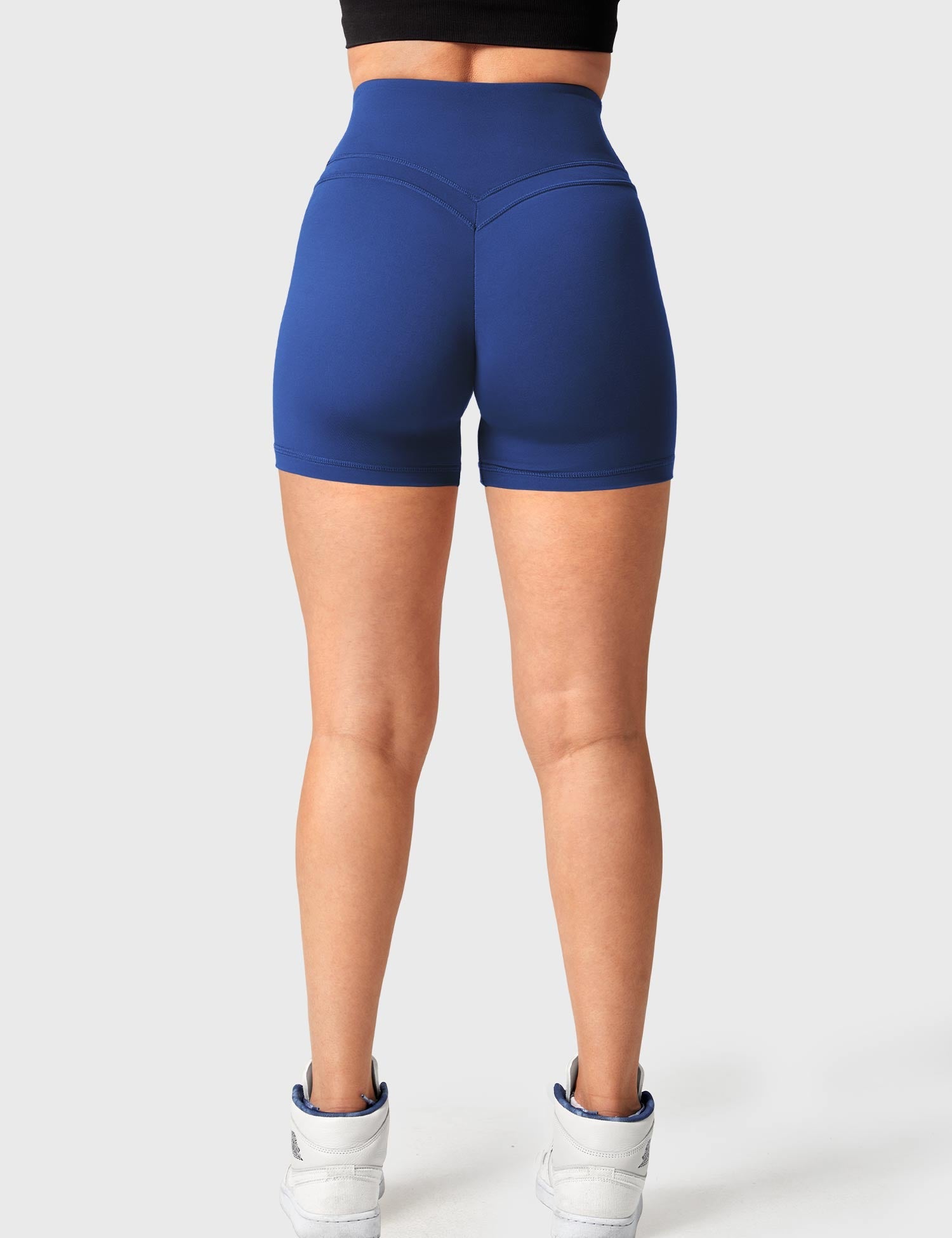 YGLEO Buttery High Waisted Shorts