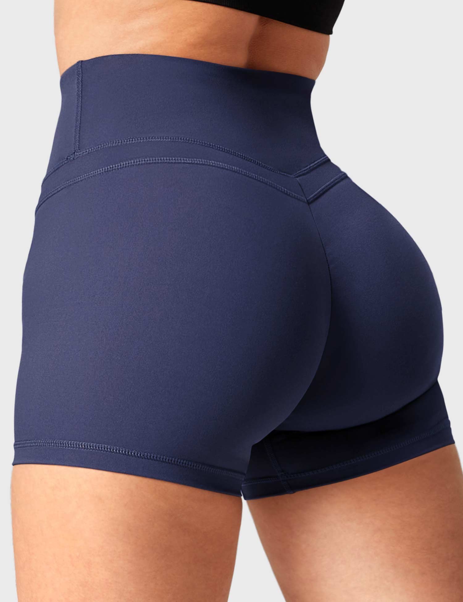 YGLEO Buttery High Waisted Shorts