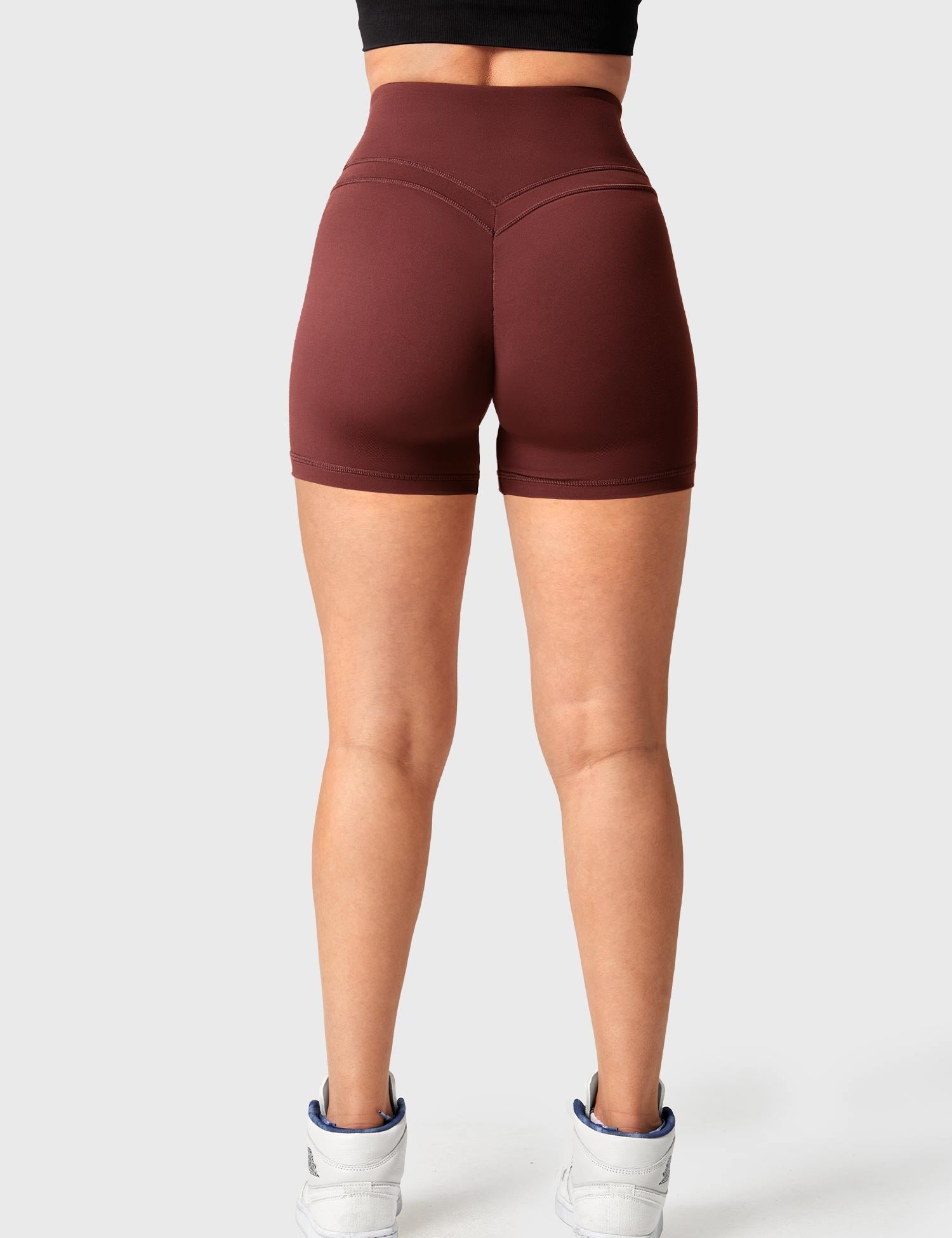 YGLEO Buttery High Waisted Shorts