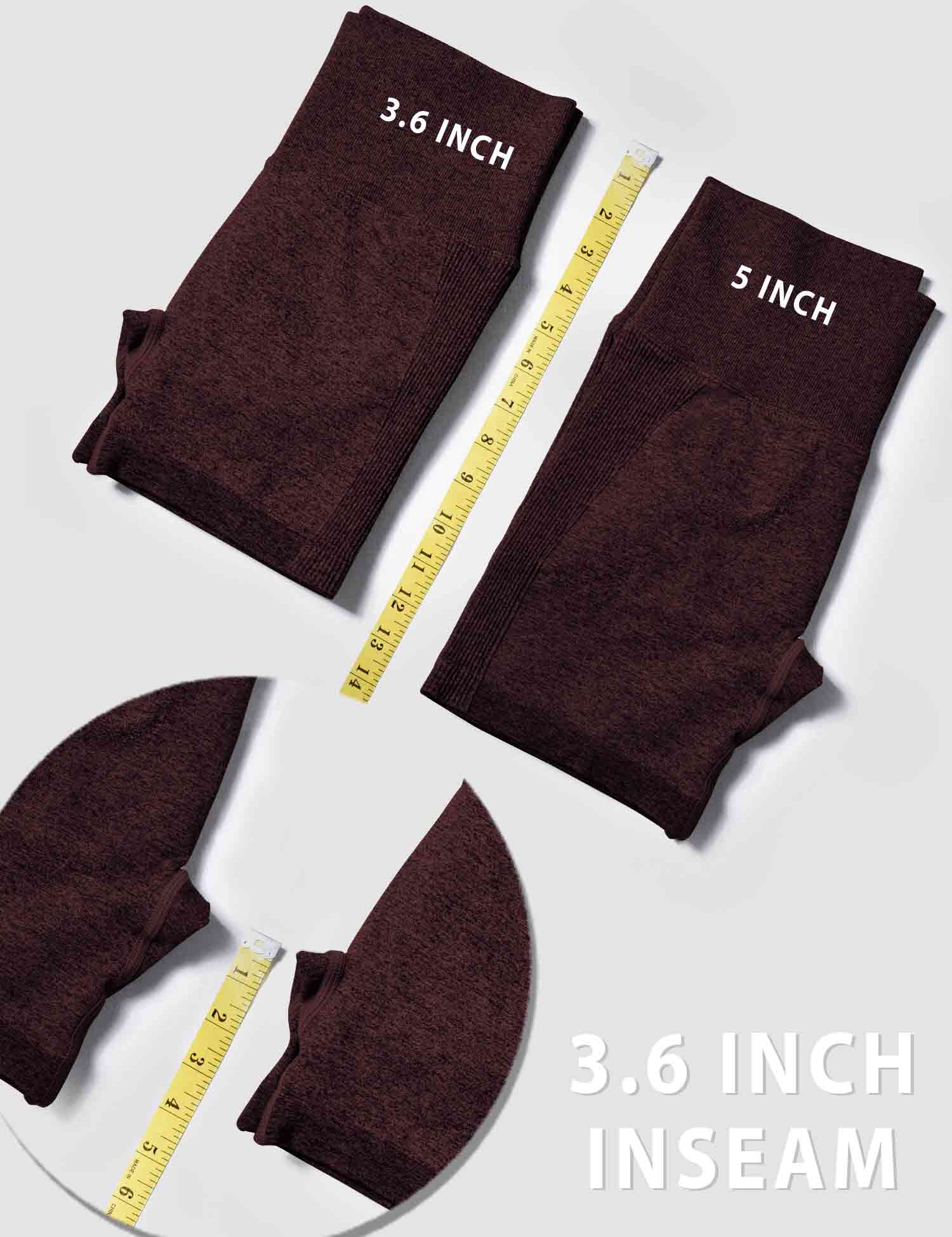 YGLEO 3.6"Professional Shorts