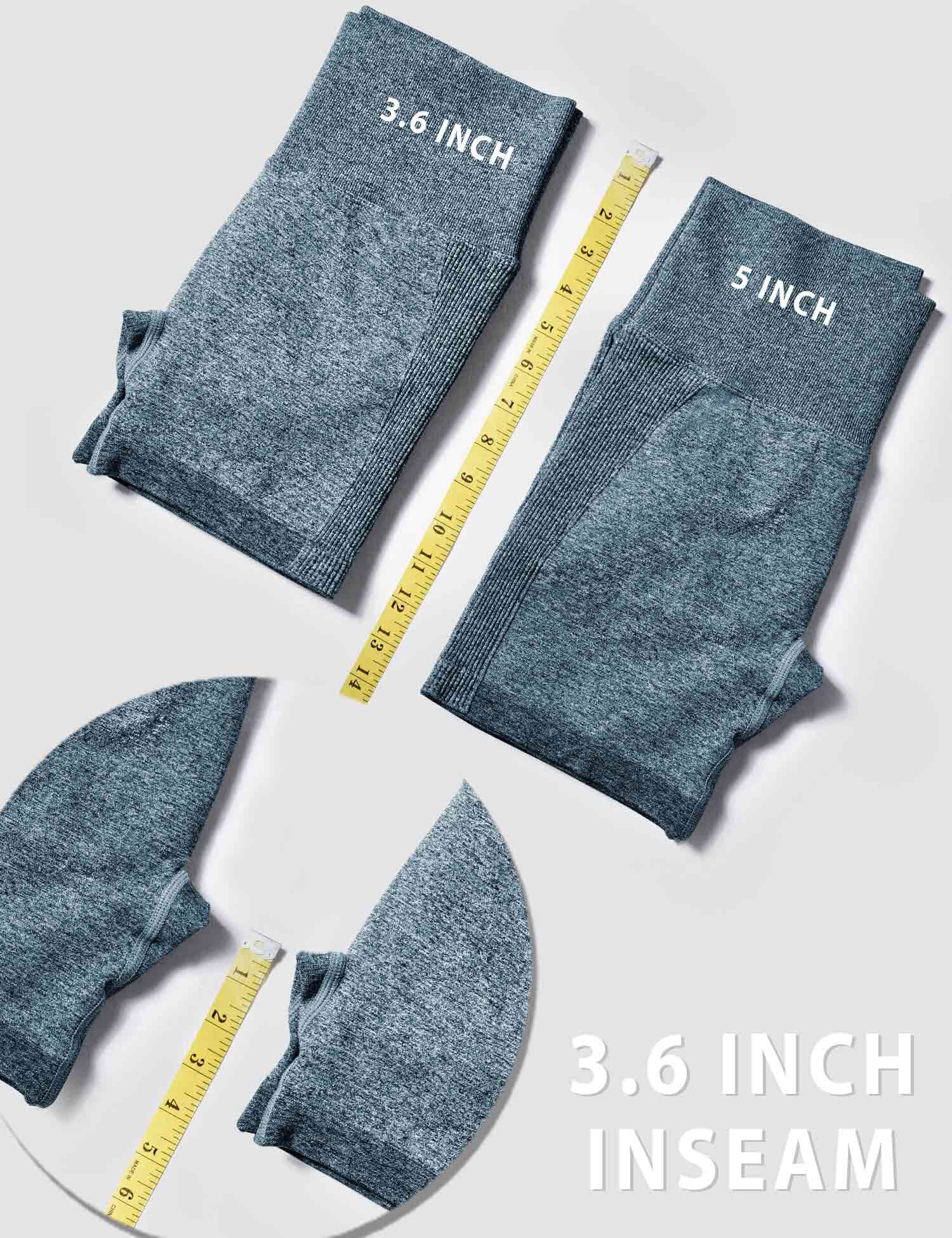 YGLEO 3.6"Professional Shorts