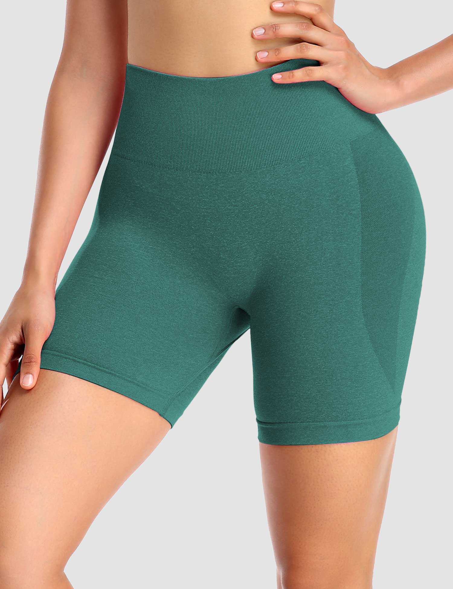 YGLEO Smile Contour Shorts