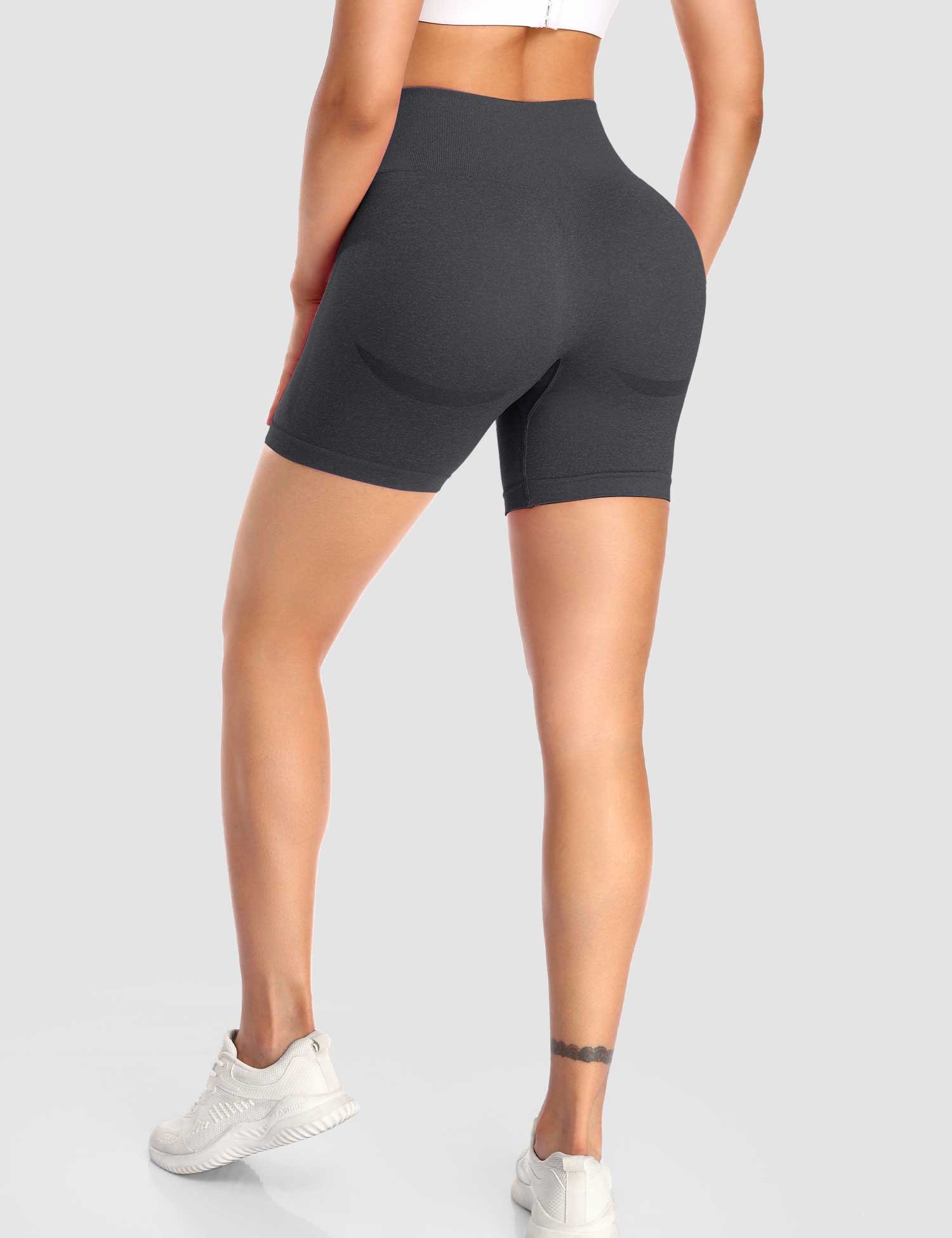 YGLEO Smile Contour Shorts