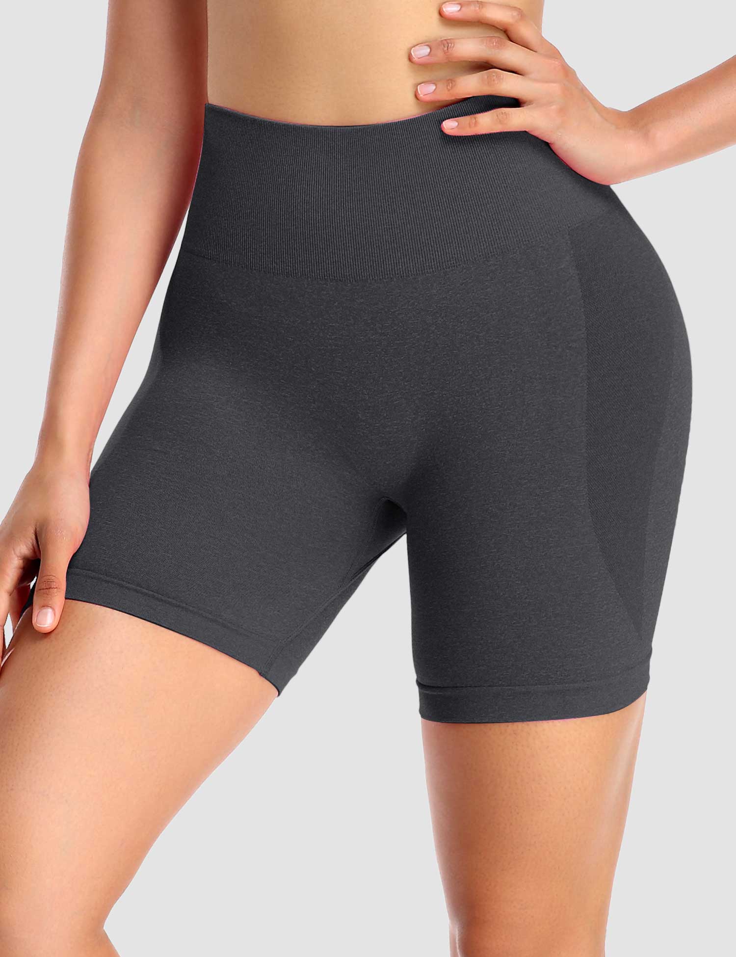YGLEO Smile Contour Shorts
