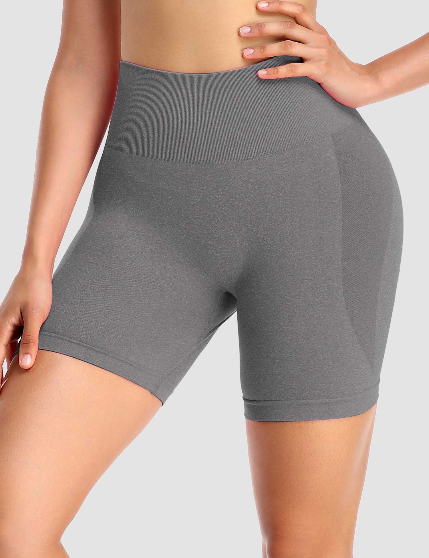 YGLEO Smile Contour Shorts