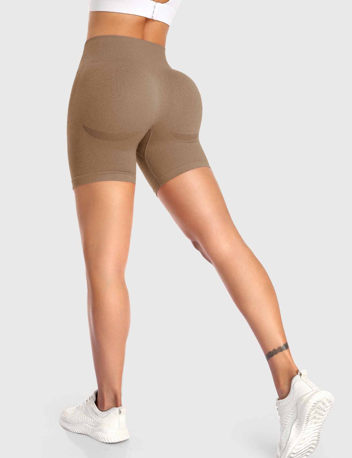 YGLEO Smile Contour Shorts