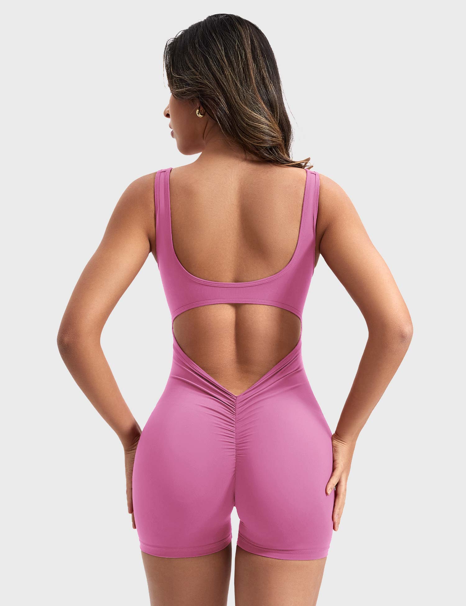 YGLEO Lizvette V-Back Romper