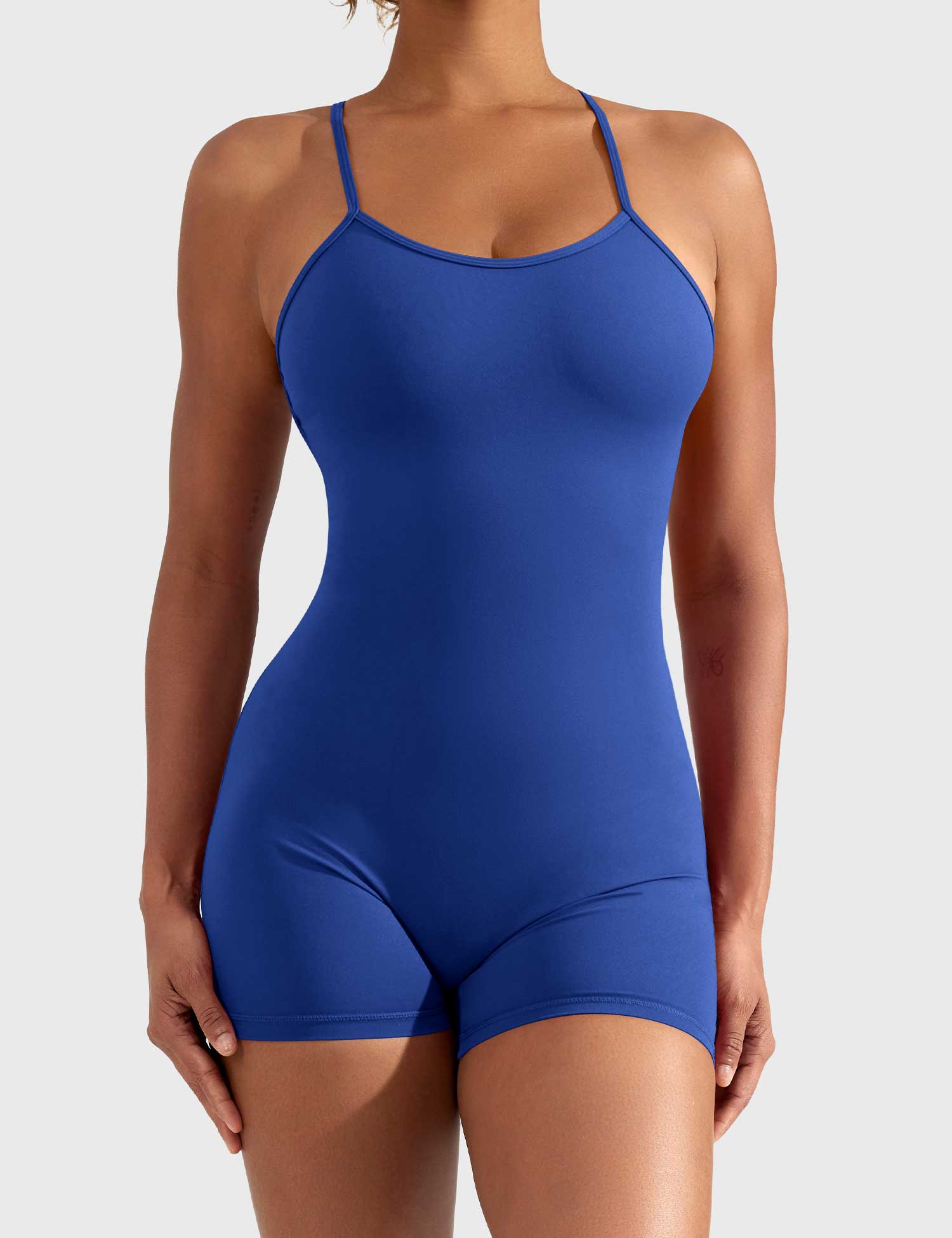 YGLEO Liza V-Back Romper