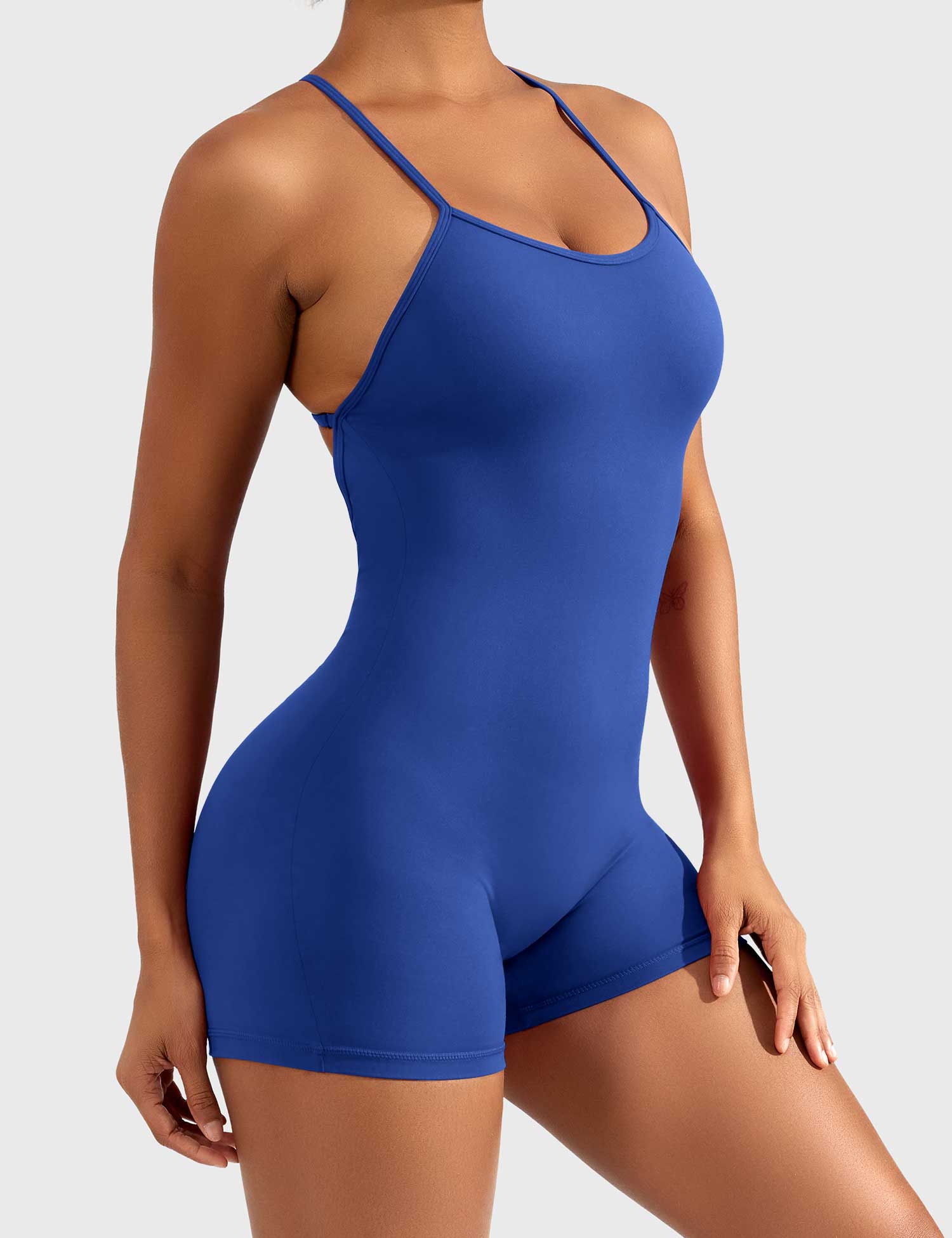 YGLEO Liza V-Back Romper