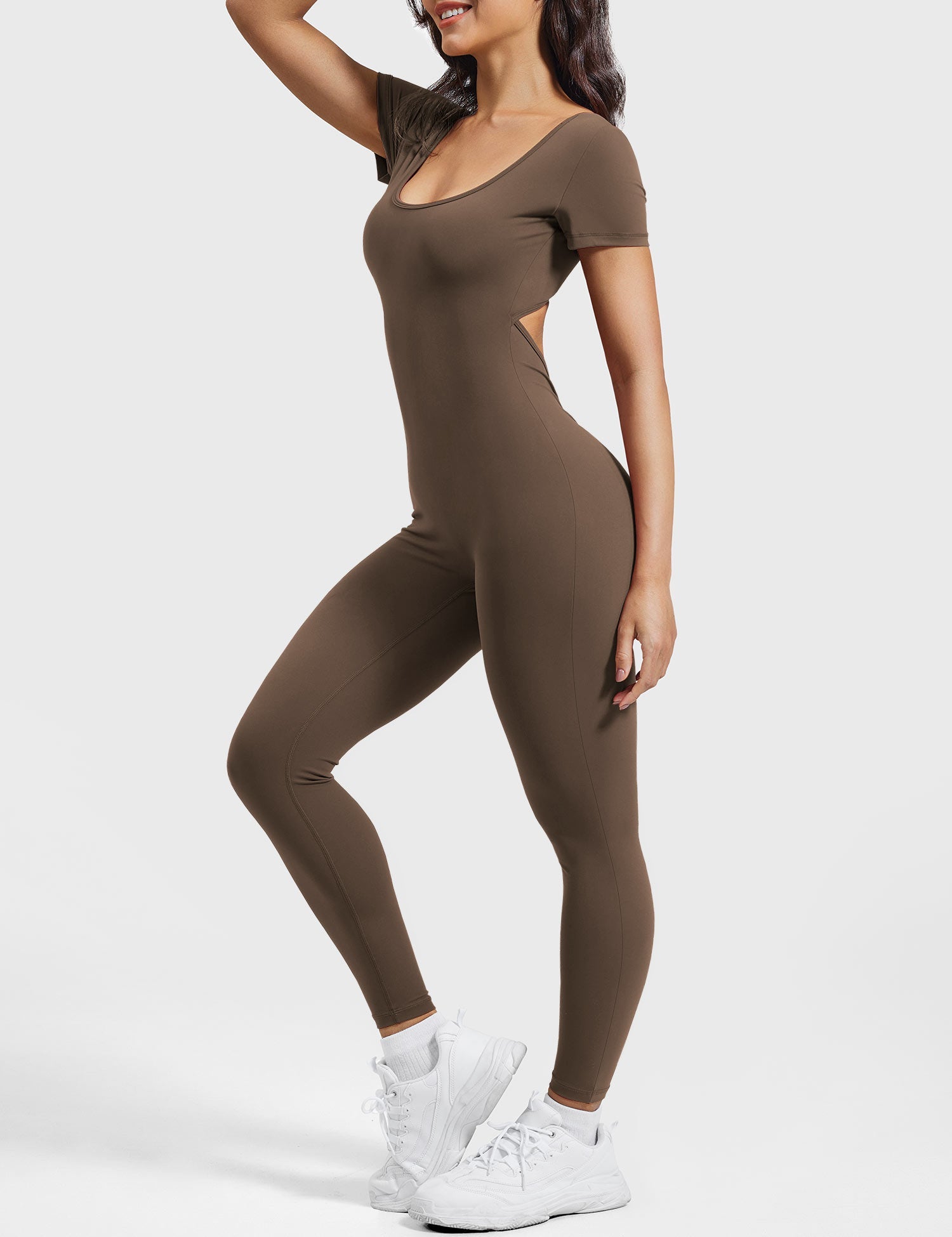 YGLEO Lizvette Short Sleeves Jumpsuit