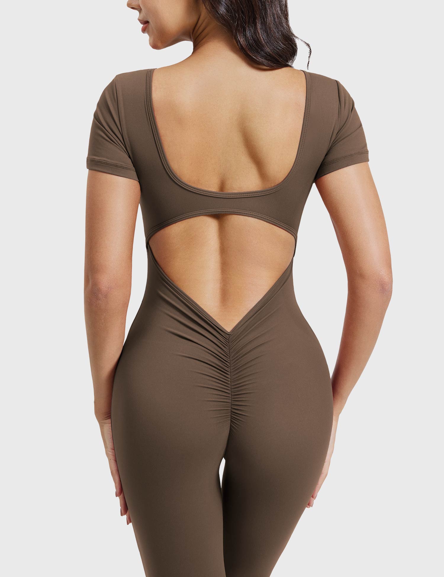 YGLEO Lizvette Short Sleeves Jumpsuit