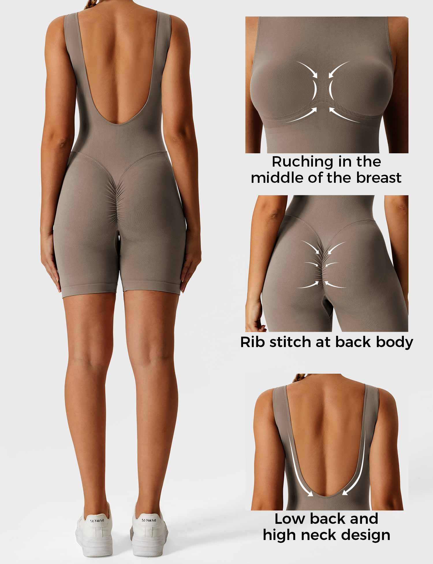 YGLEO Swanky Seamless Romper