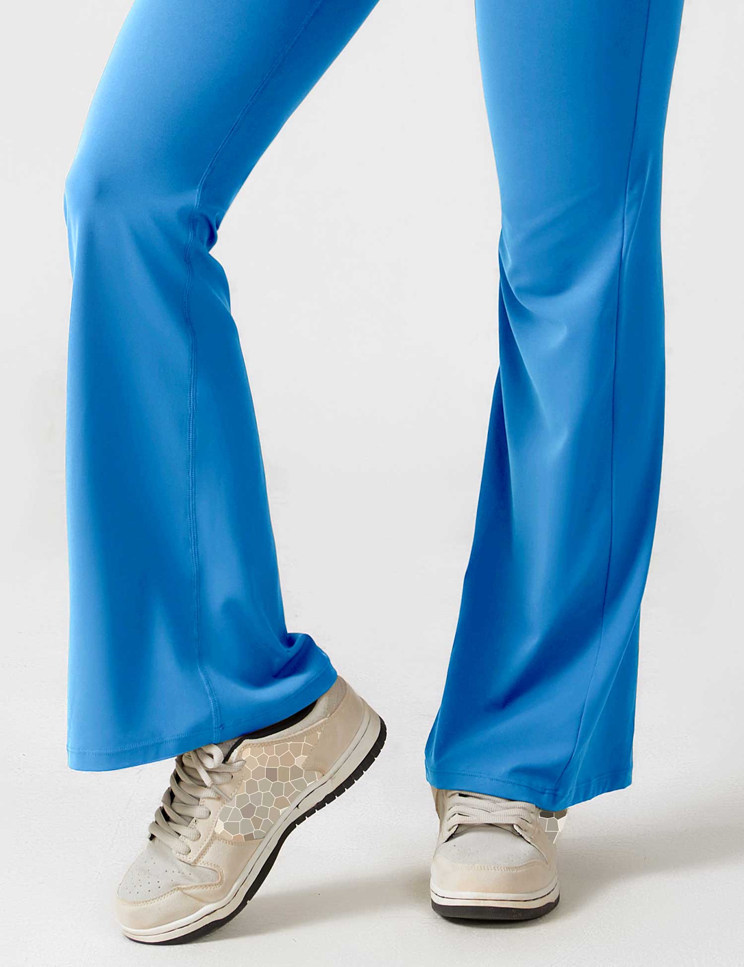 YGLEO V-Back Flared Jumpsuit