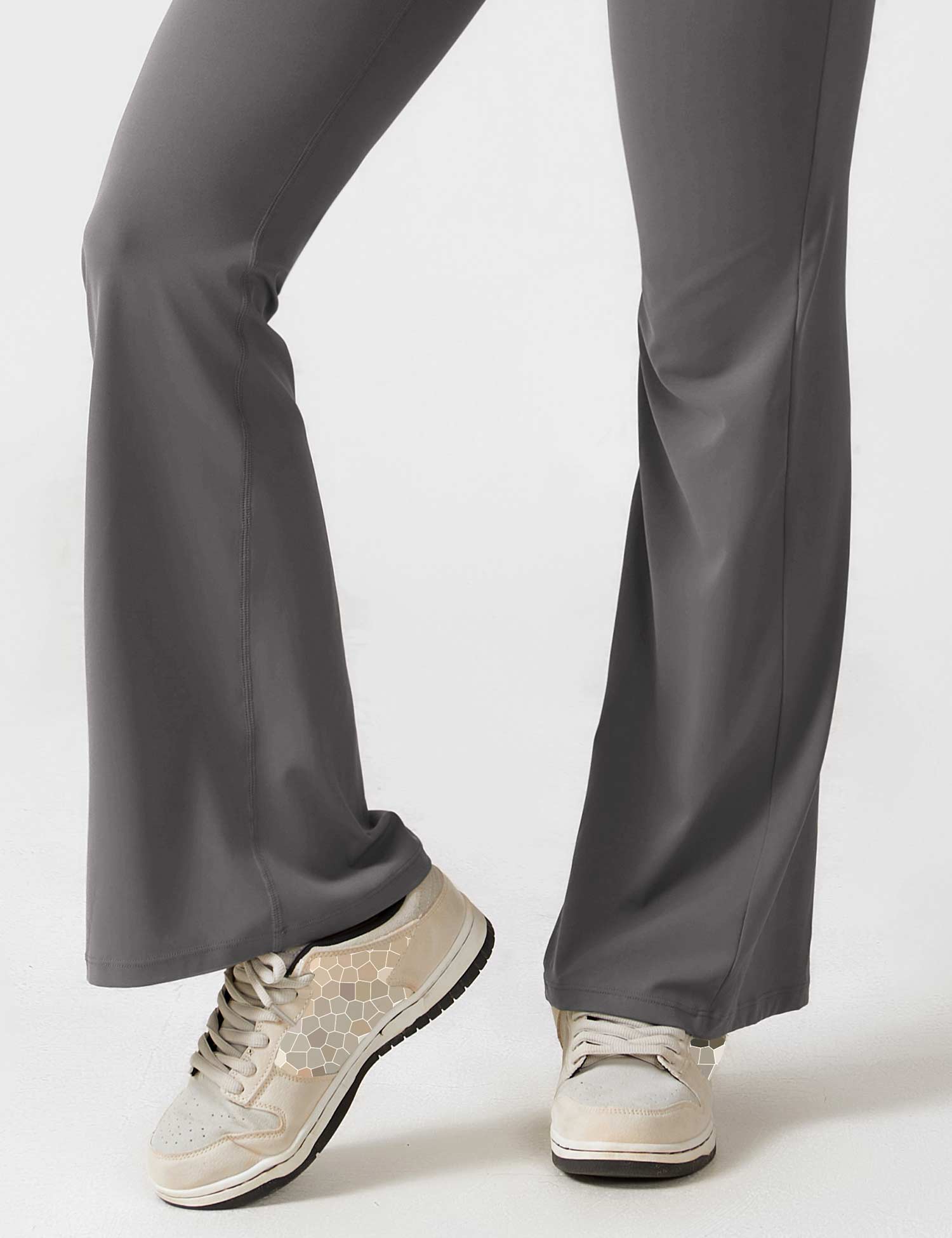 YGLEO V-Back Flared Jumpsuit