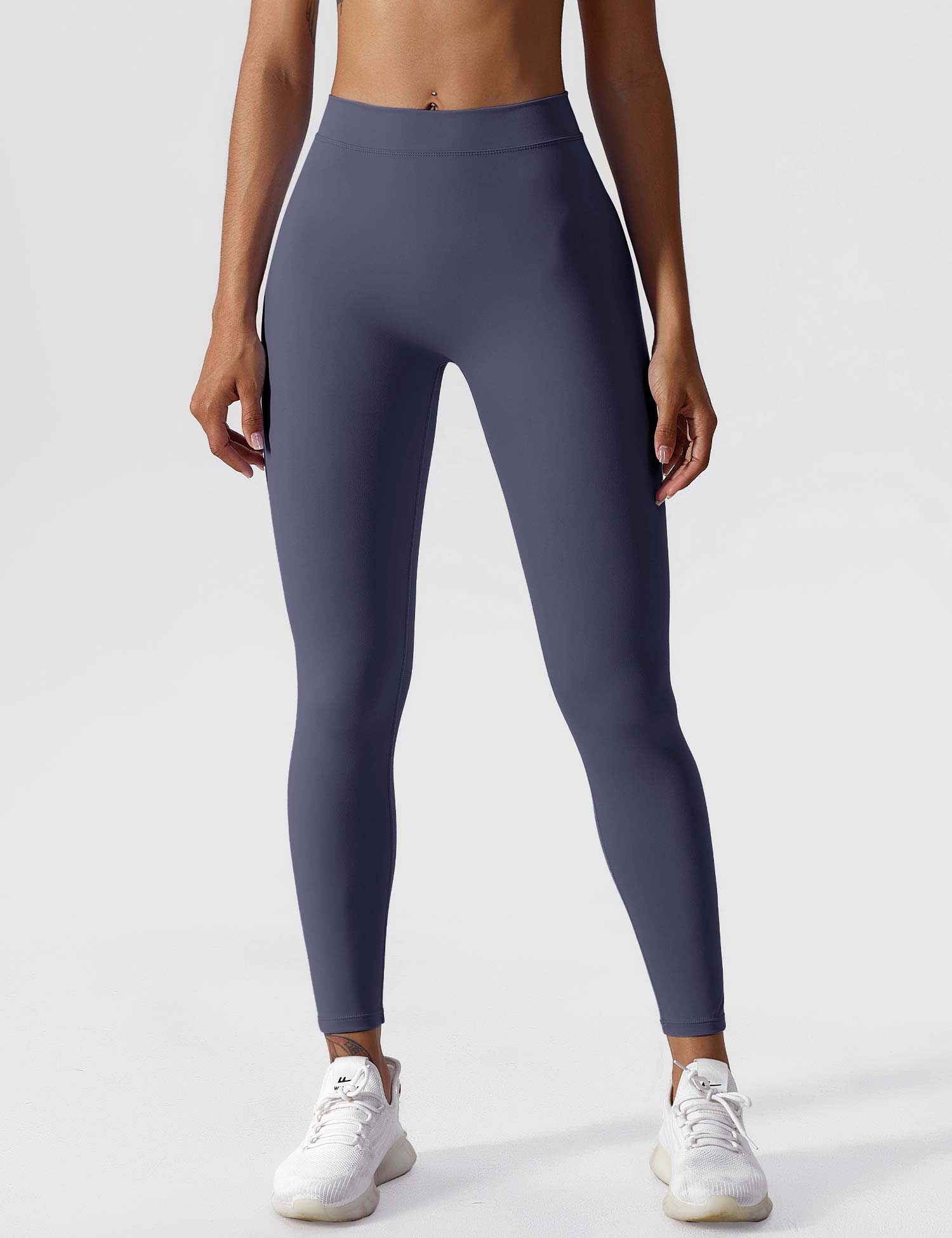 YGLEO V-back Ruched Leggings