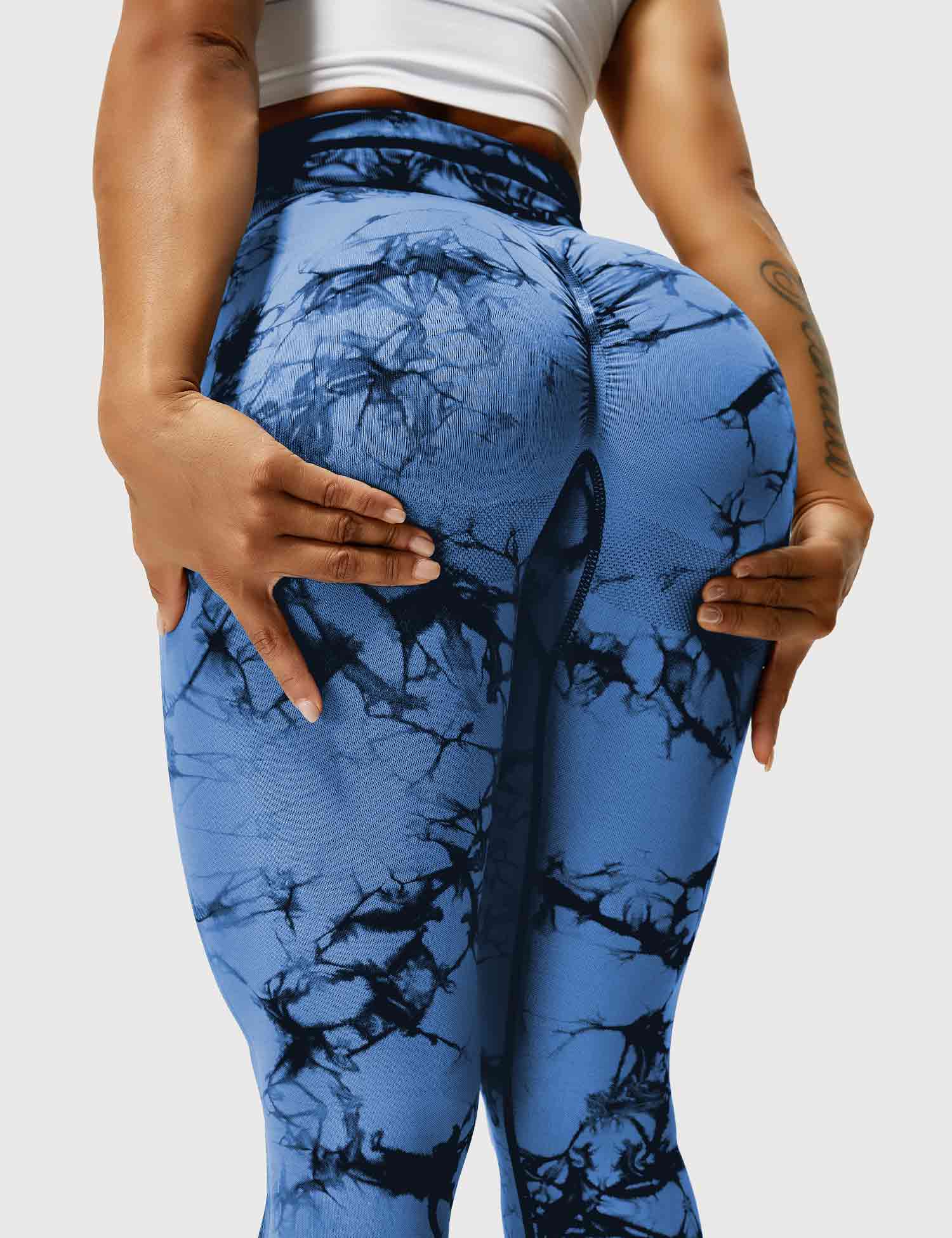 YGLEO Professional Tie Dye Leggings