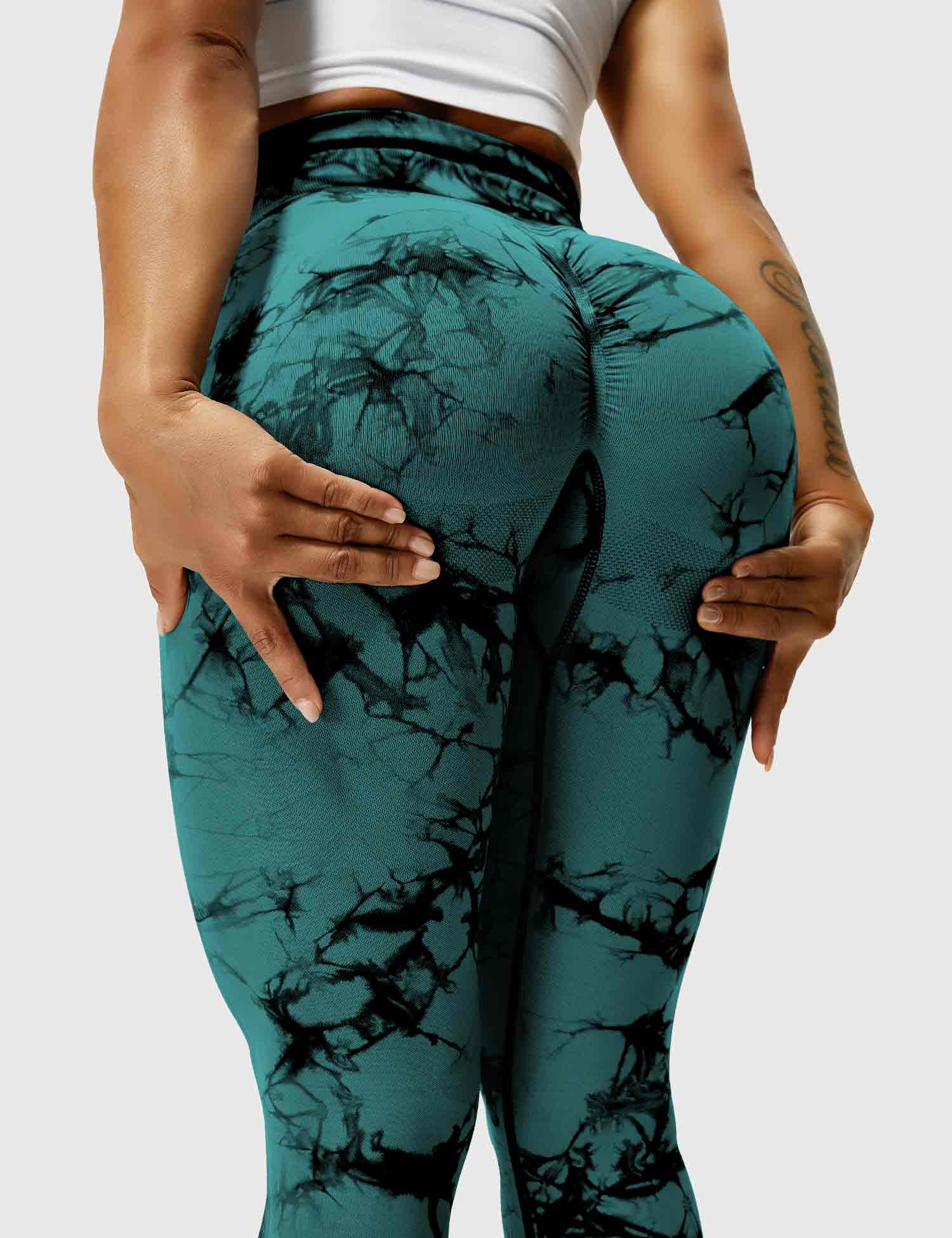 YGLEO Professional Tie Dye Leggings