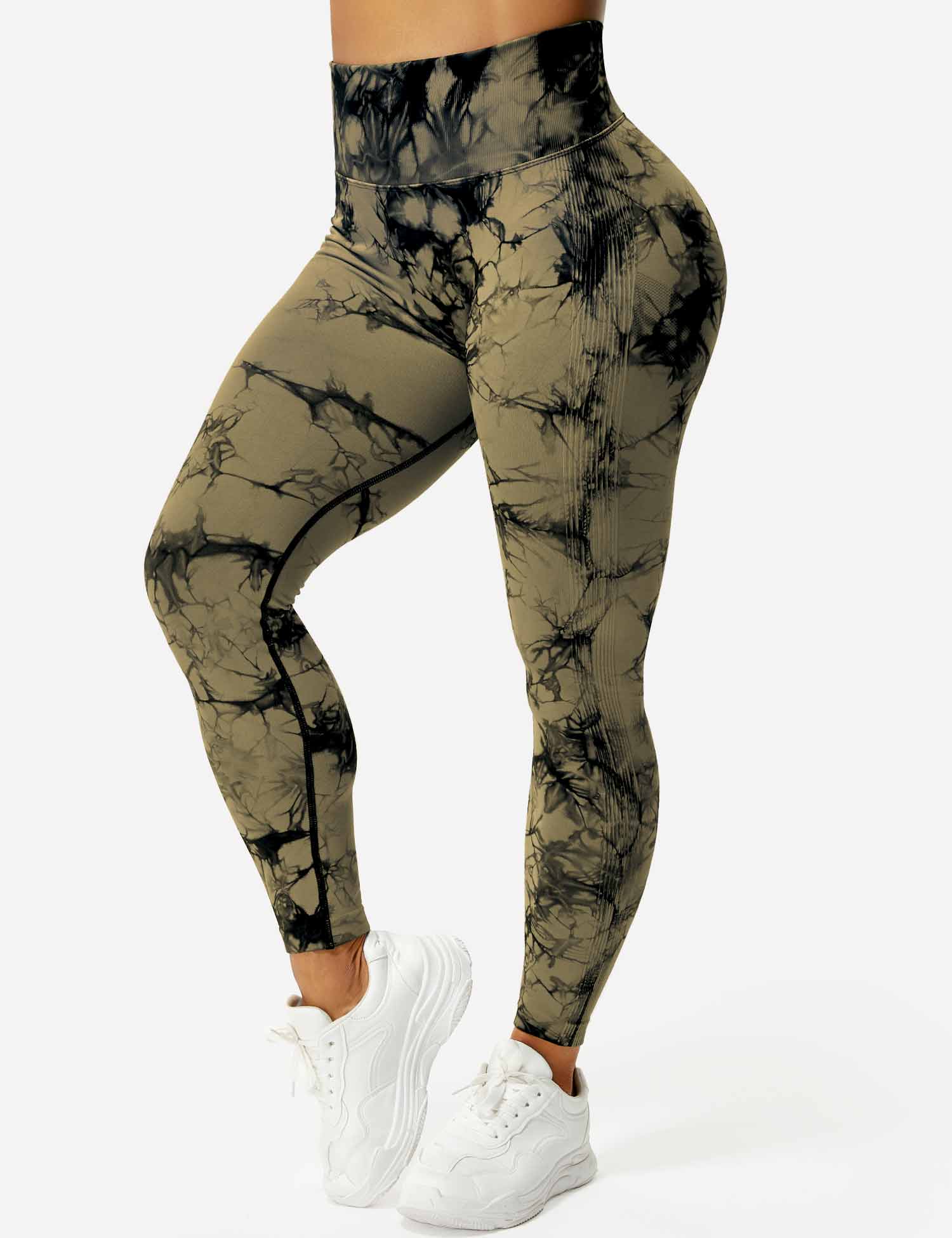YGLEO Professional Tie Dye Leggings